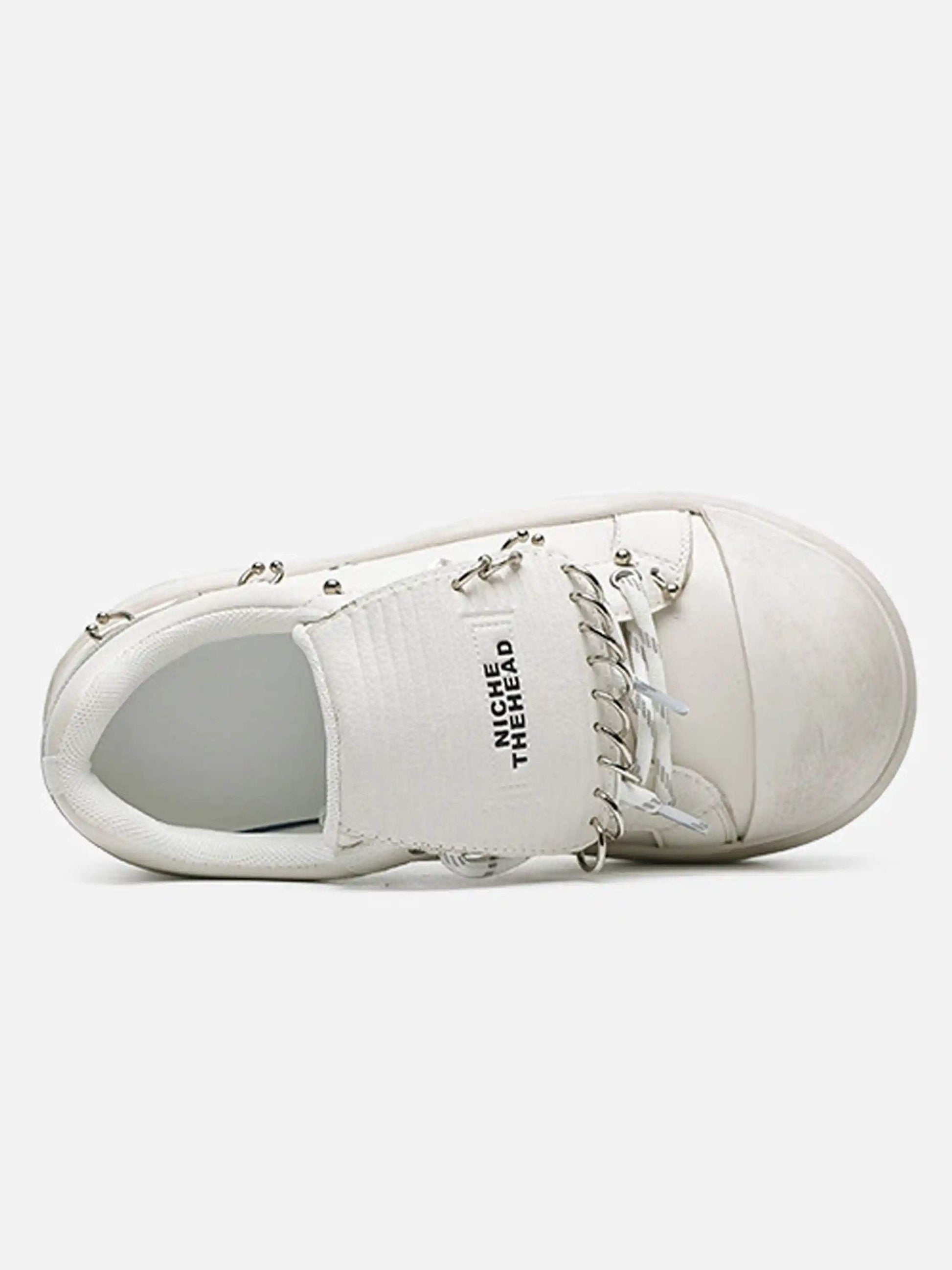 Disguisen Retro Punk Big Toe Platform Shoes