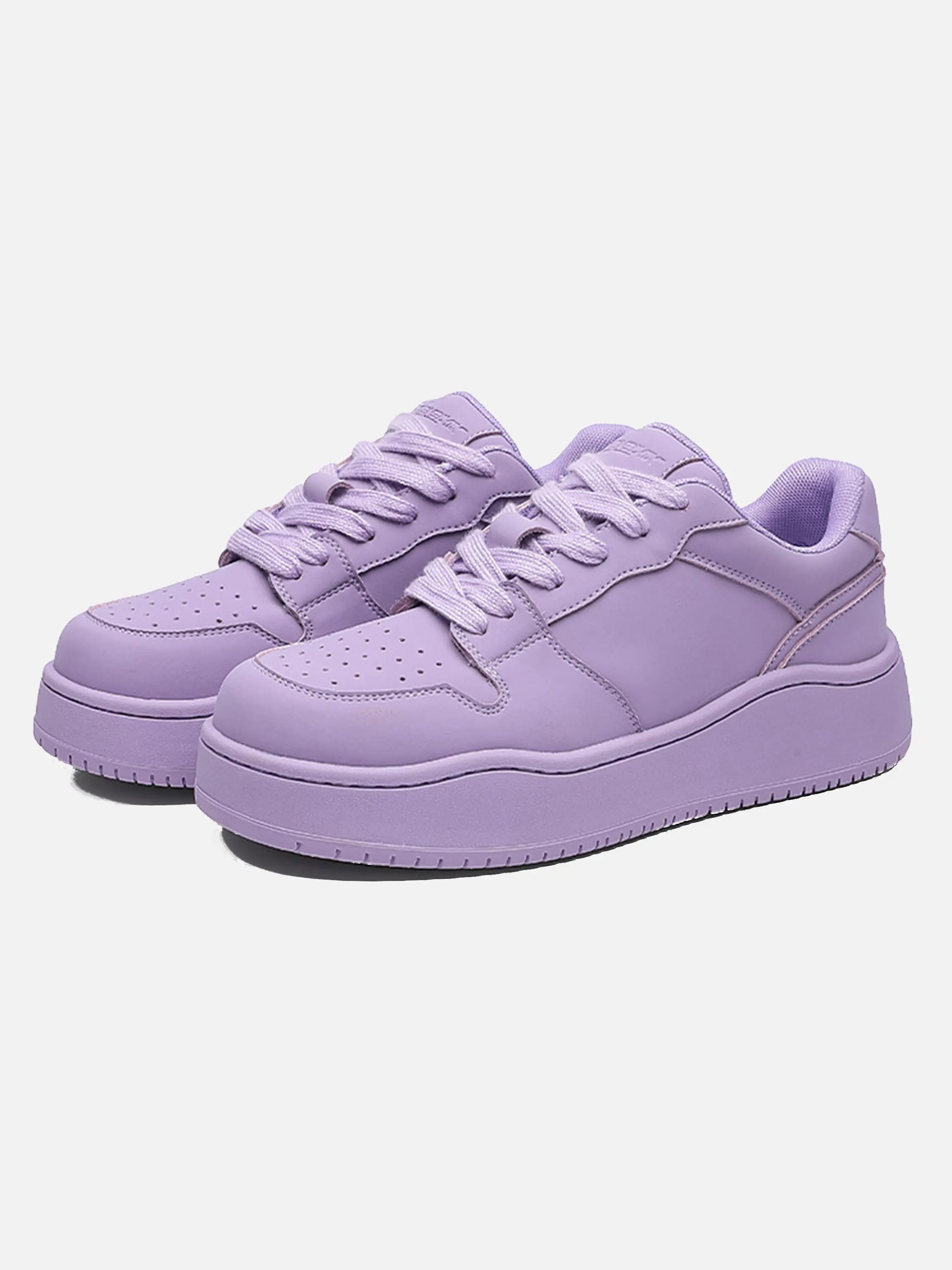 Purple Chunky Sneakers