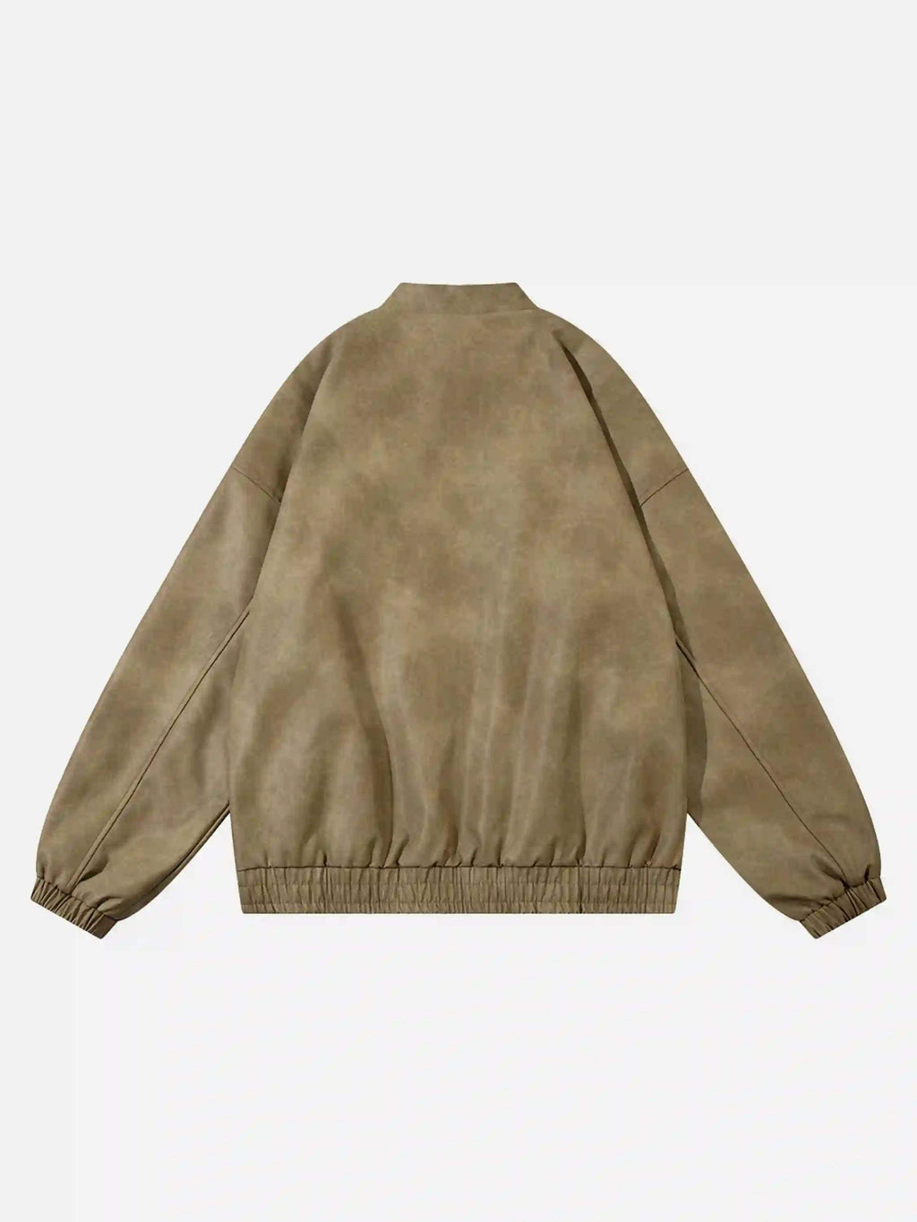 Disguisen Gothic Alphabet Patch Racing Collar Jacket