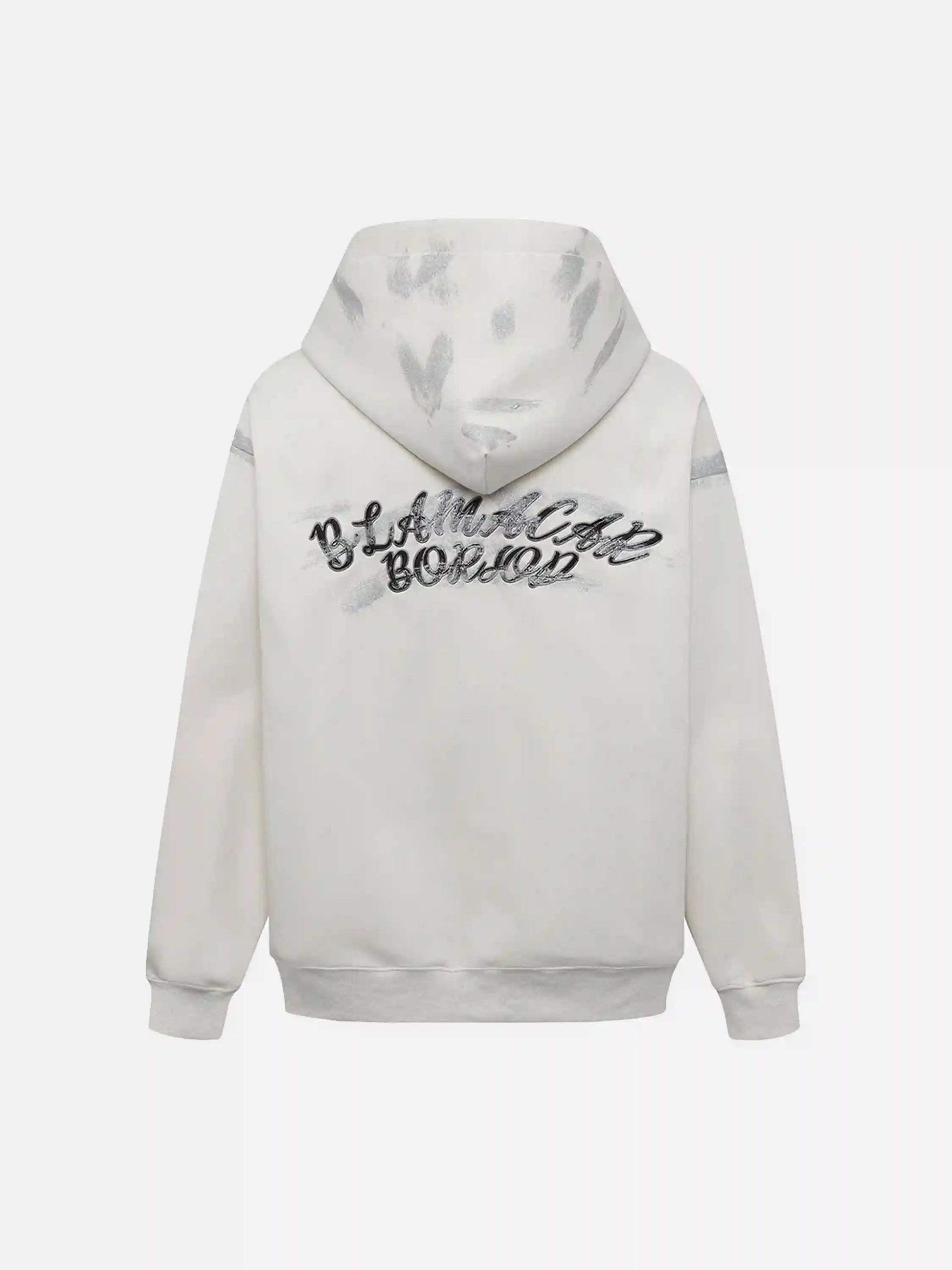 Disguisen High Street Heart Graffiti Print Hoodie