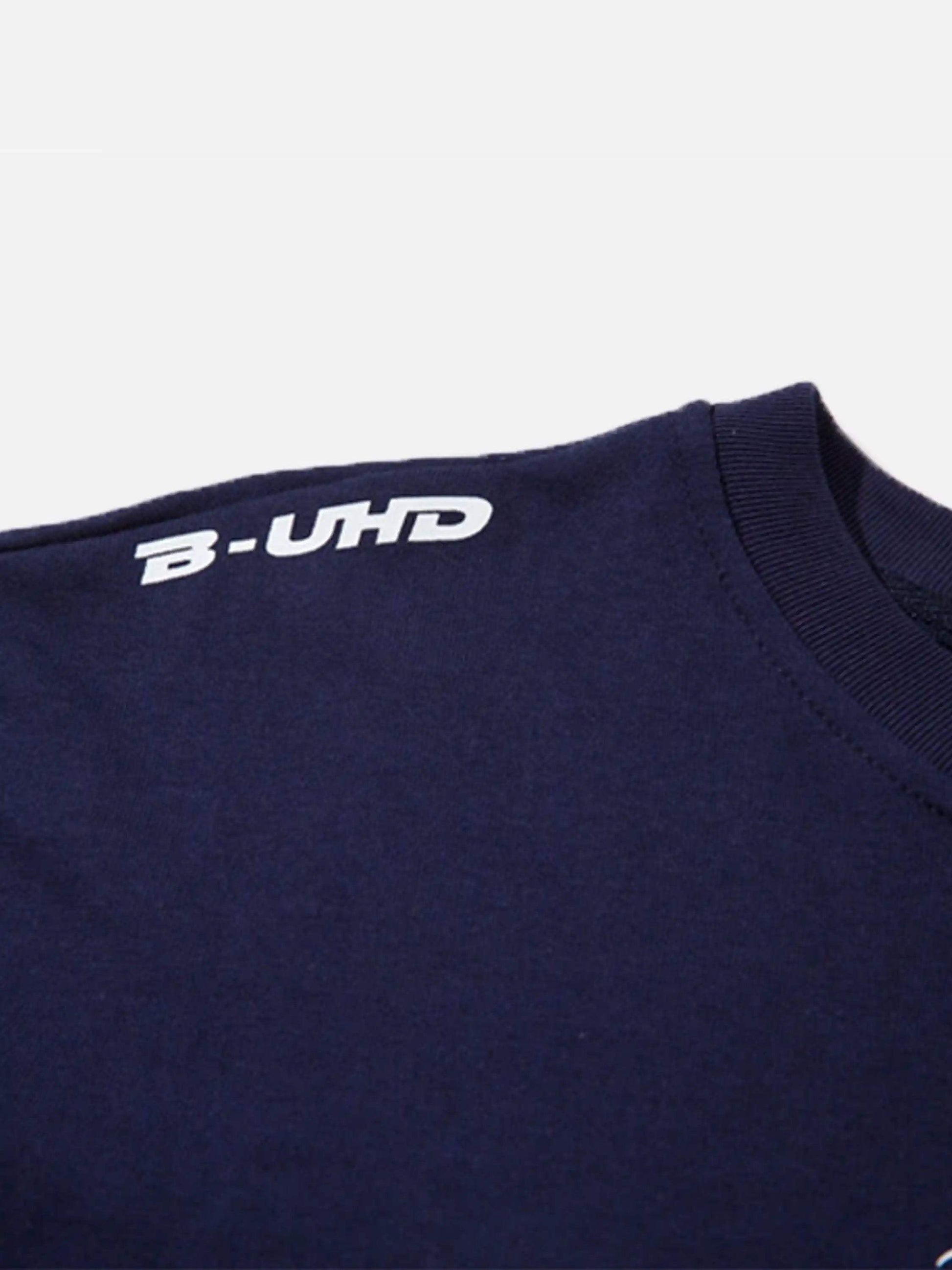 Disguisen American Retro Street Long-Sleeved Jersey T-Shirt