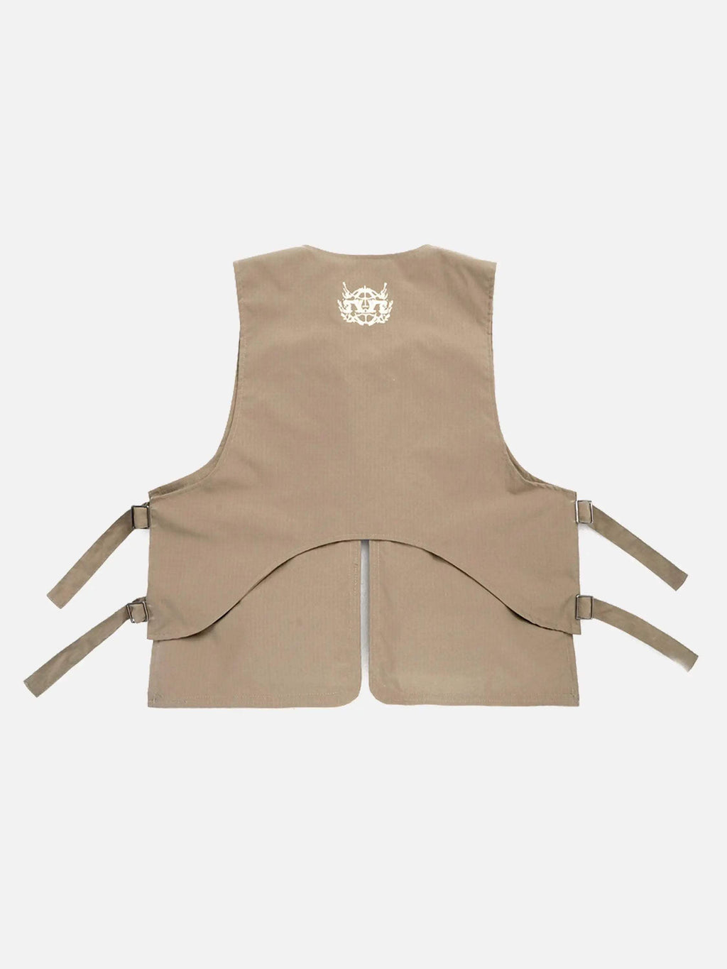Disguisen American Street Brushed Pulp Printed Skull Vest-1255