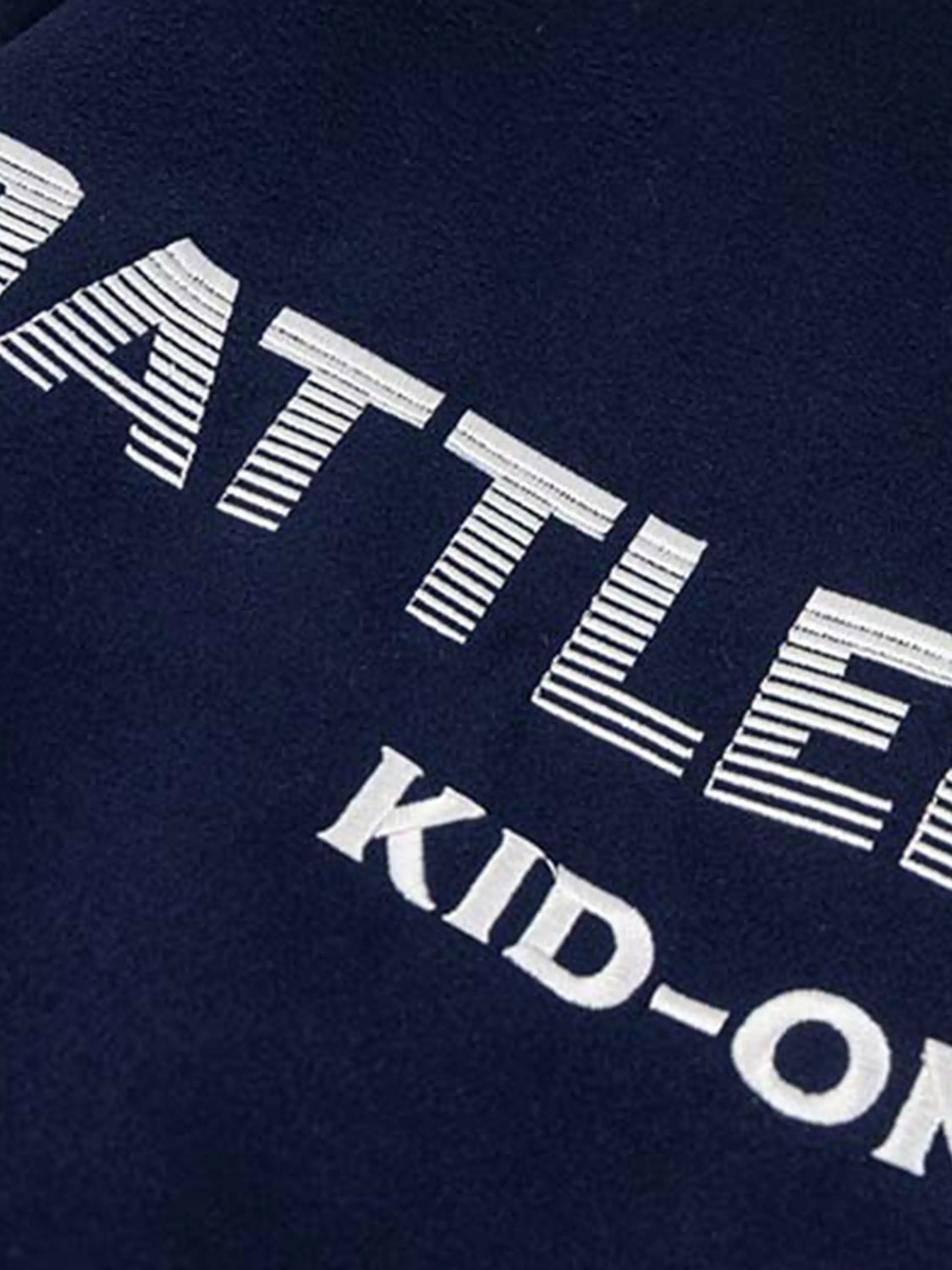 Number 56 Embroidered PU Baseball Jacket