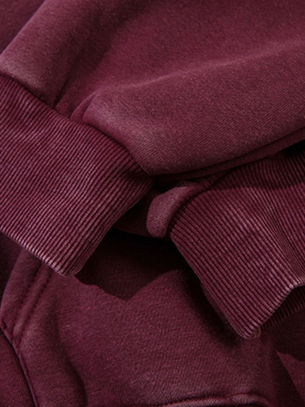 Vintage Cross Print Washed Hoodie