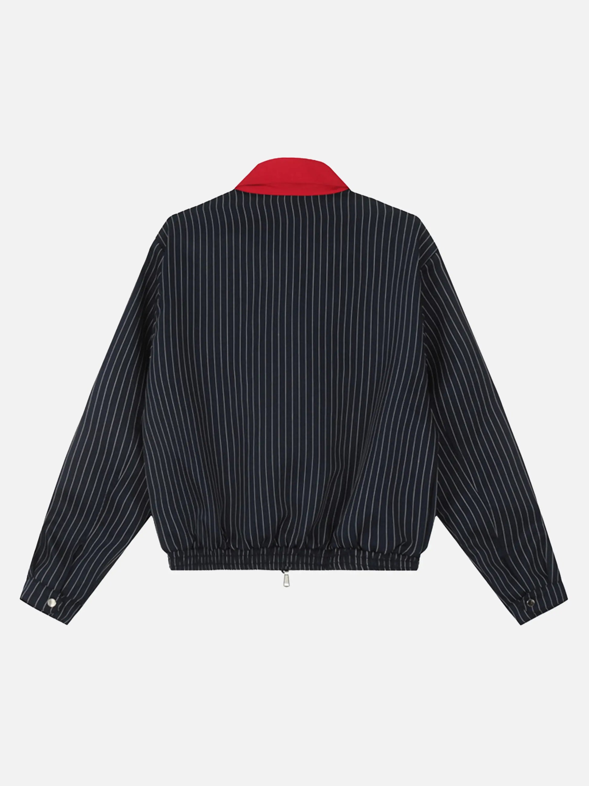 Vintage Contrast Patchwork Cropped Jacket