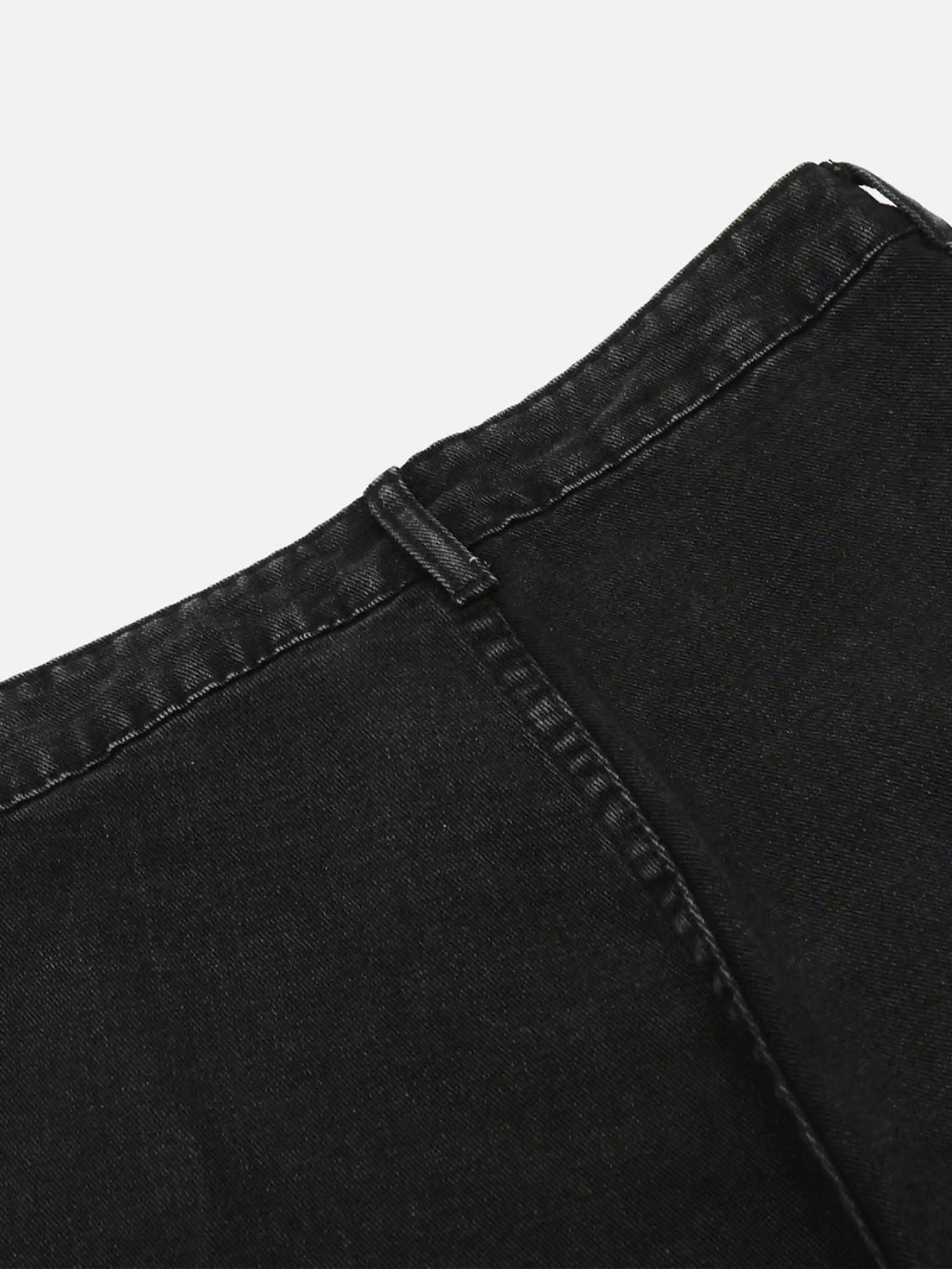 Chain Design Big Pockets Cargo Jeans