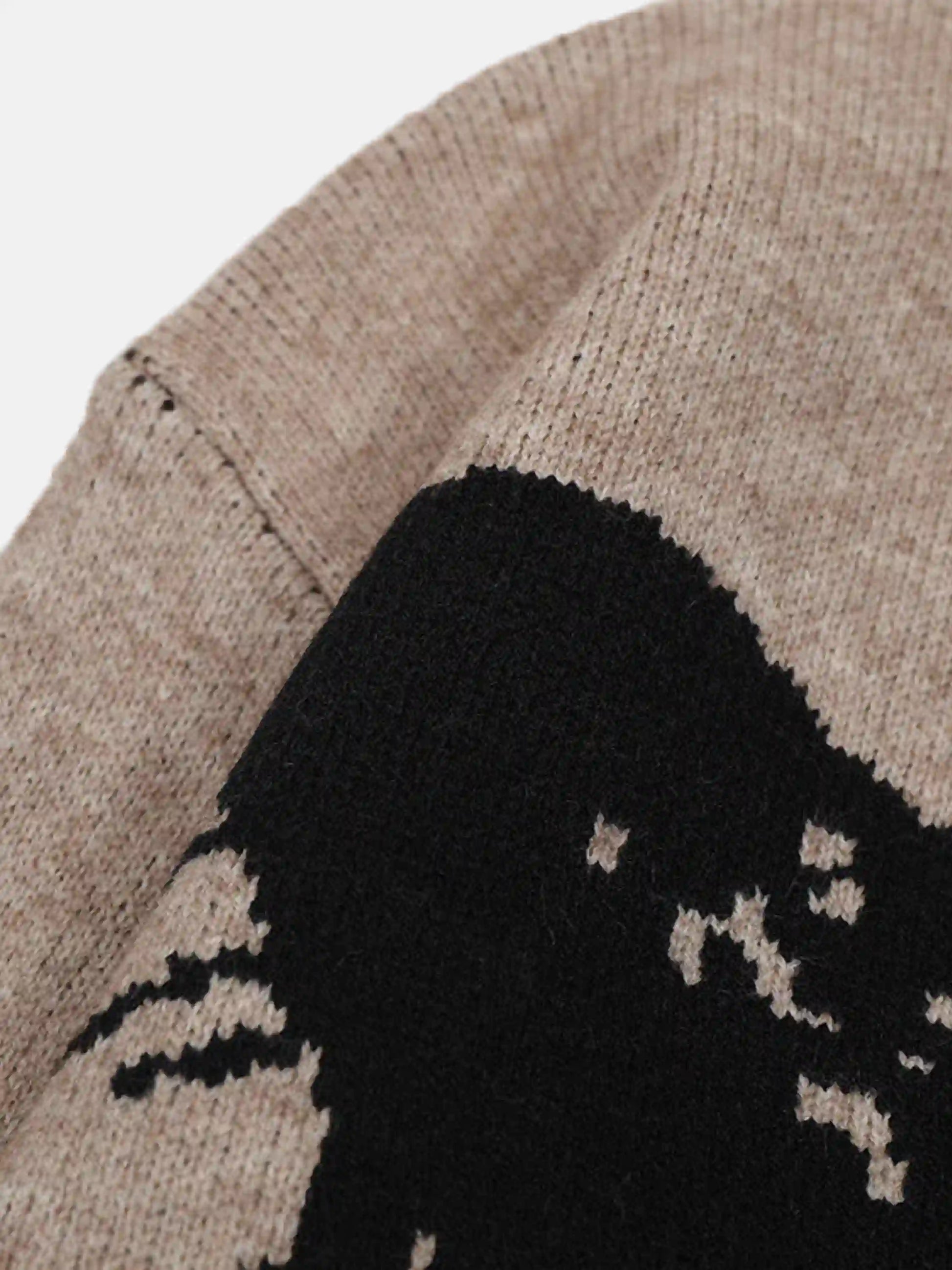 Disguisen Jacquard Butterfly Sweater