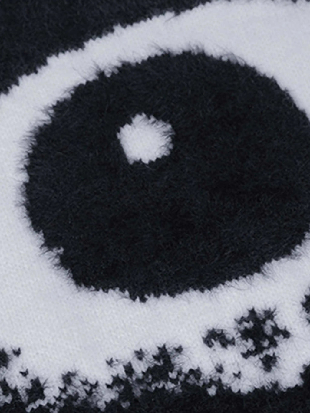 Disguisen Black Eye Pattern Sweater
