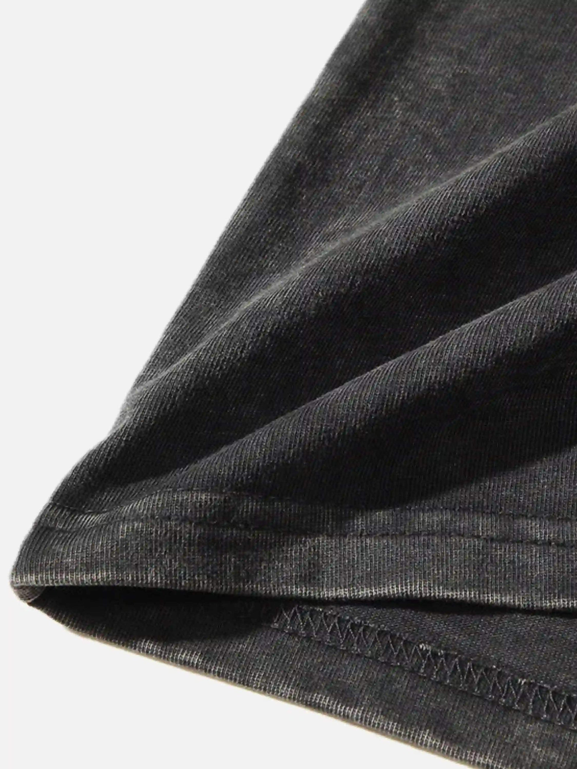 Disguisen Street Vintage Hip-Hop Washed T-Shirt