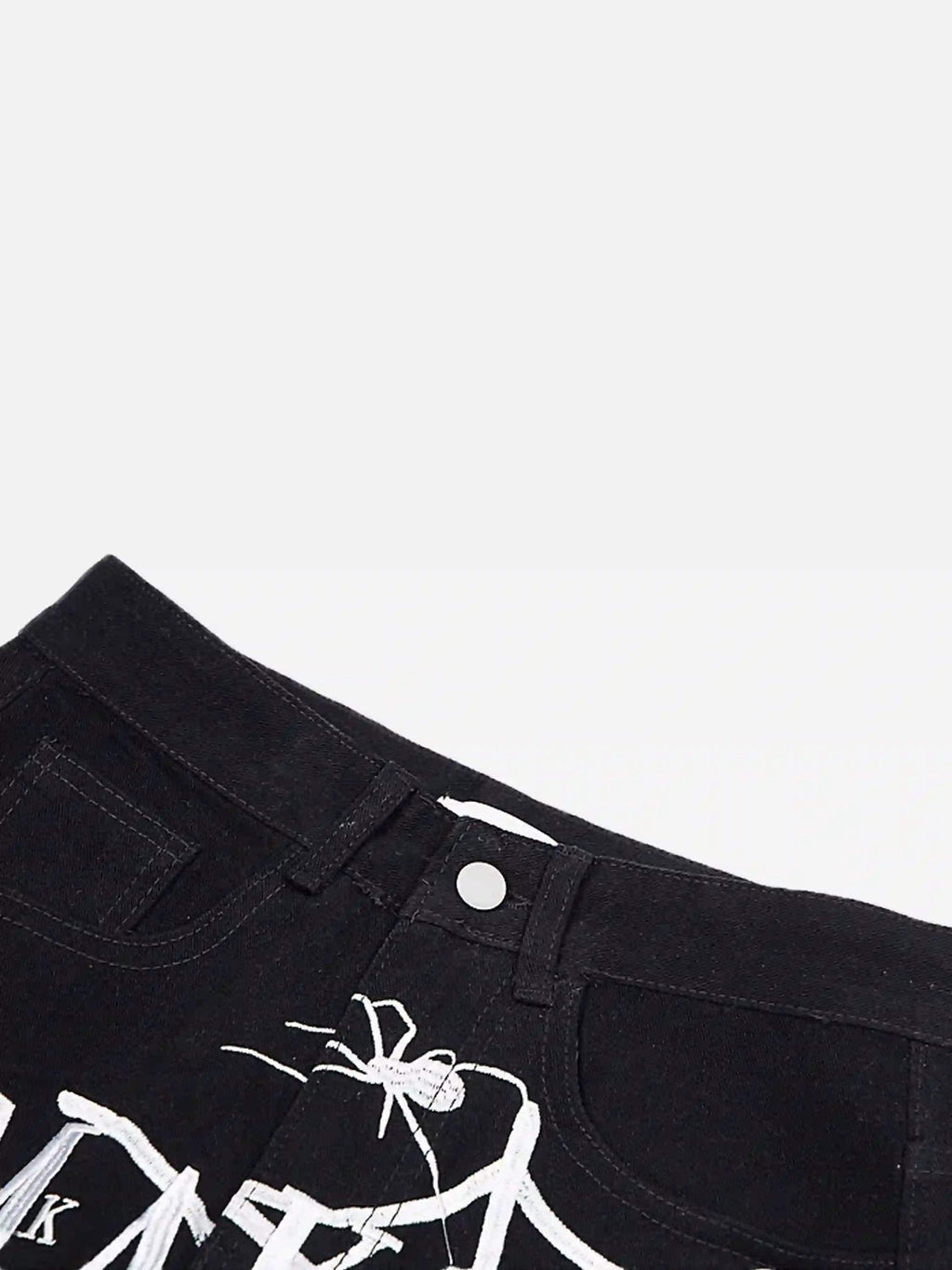 Jean brodé Spider de Disguisen American High Street