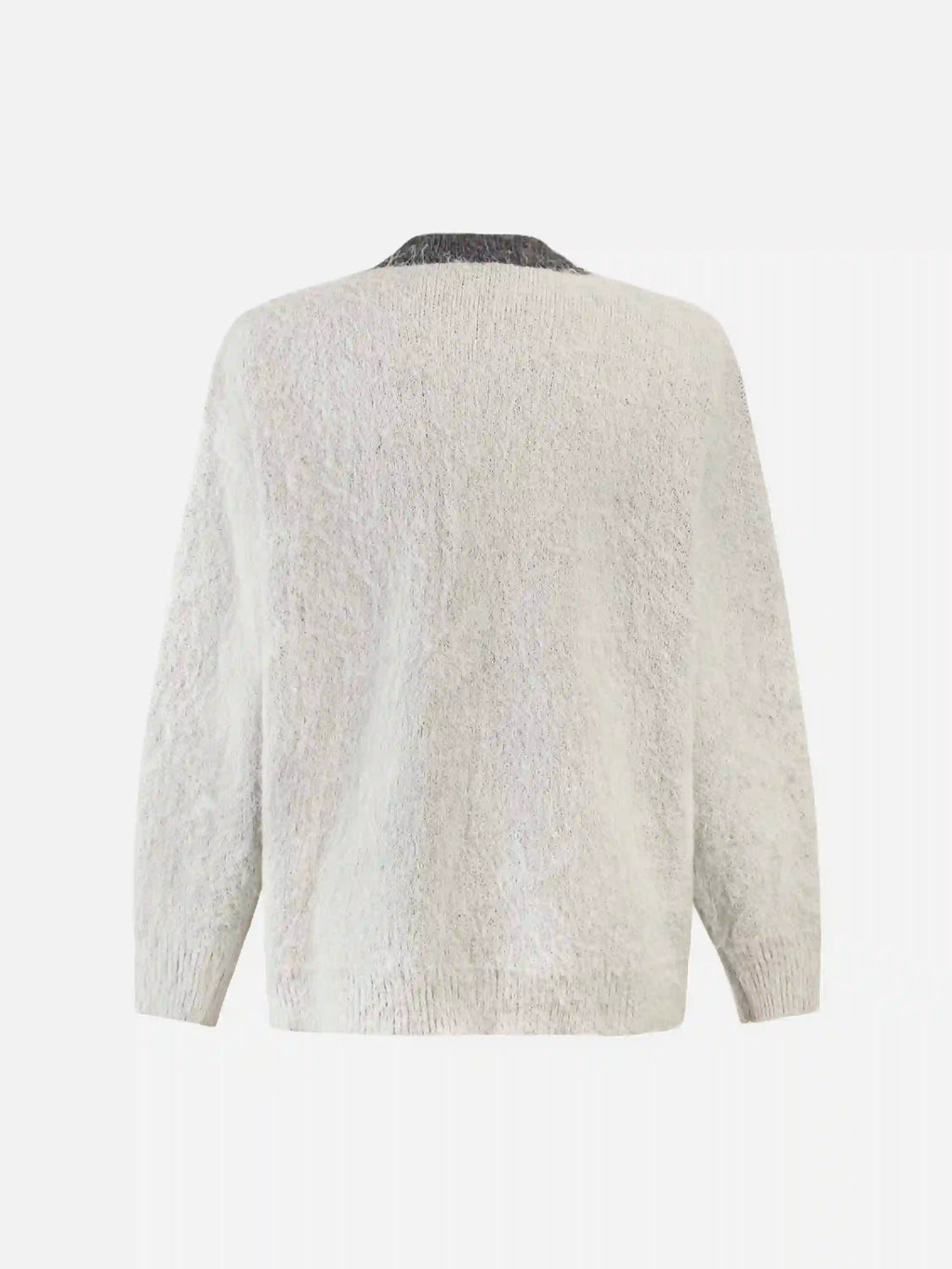 Disguisen Facial Pattern Mohair Sweater