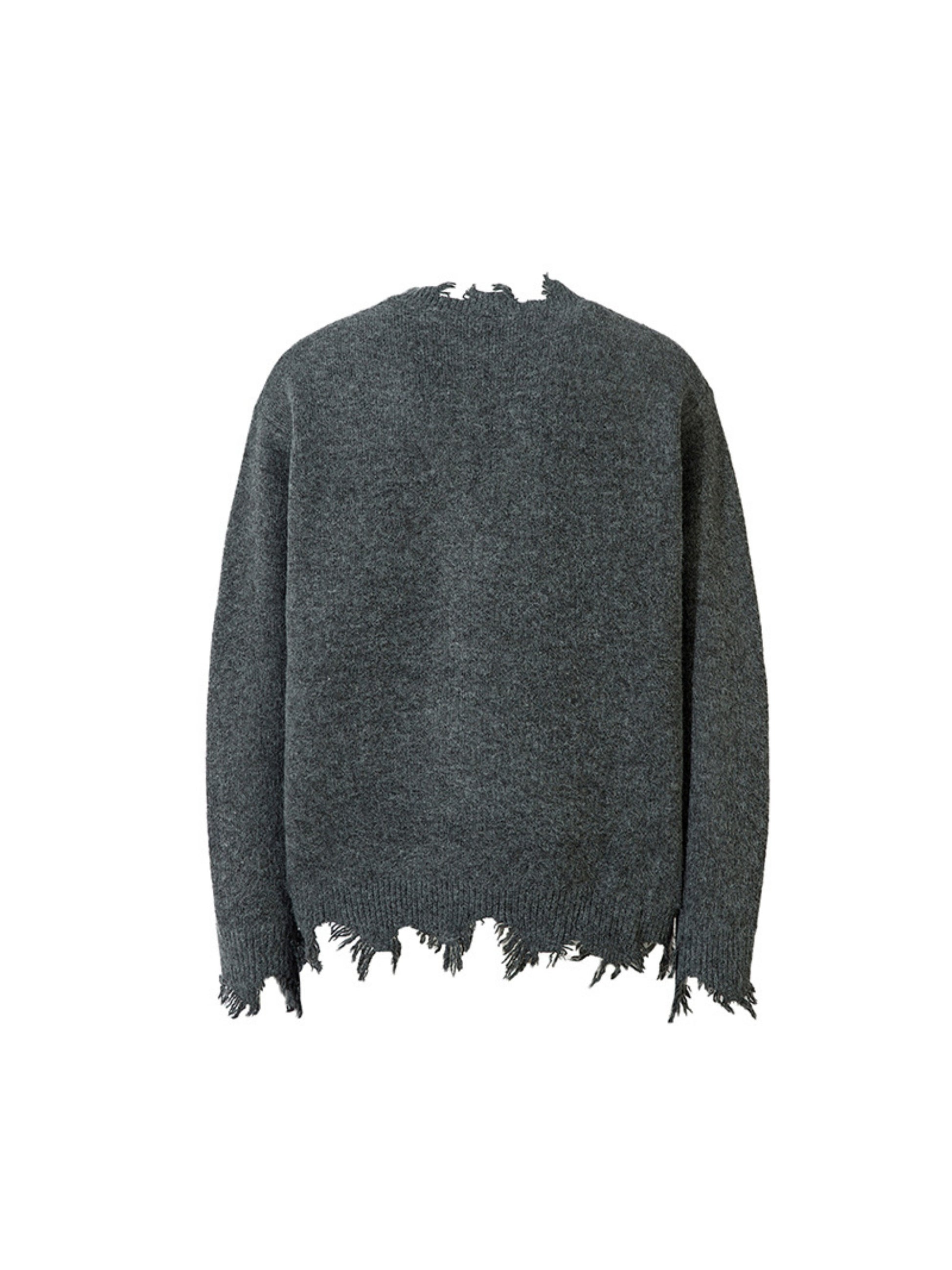 Solid Color Half Zipper Sweater