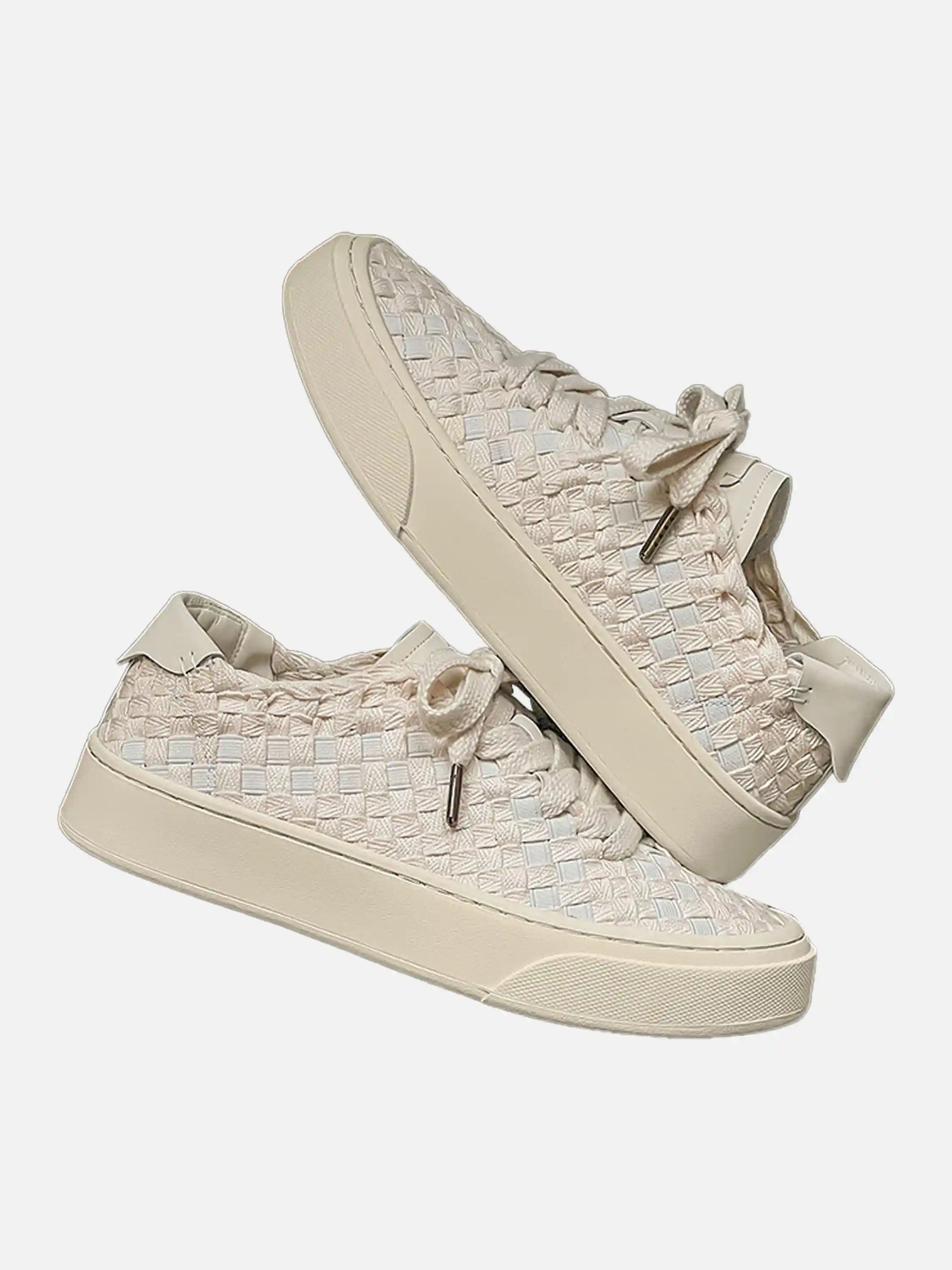 Disguisen Woven Canvas Sneakers