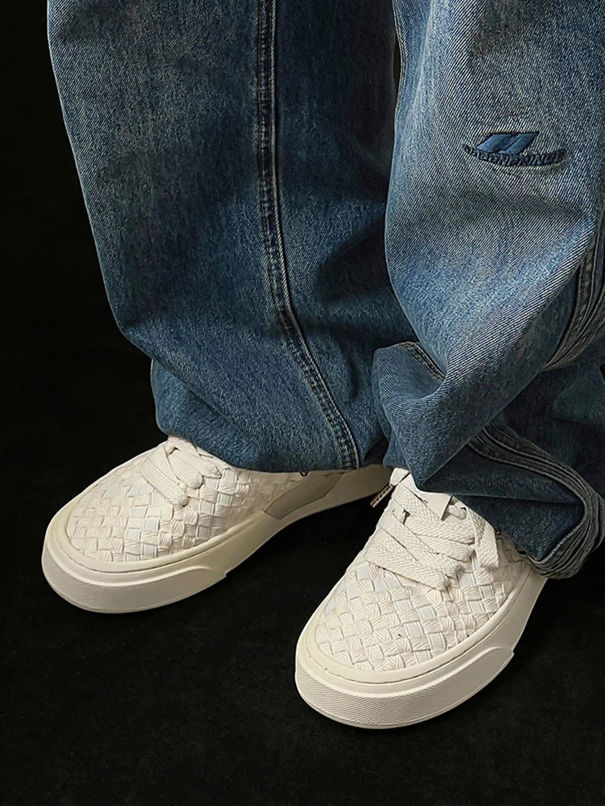Disguisen Woven Canvas Sneakers