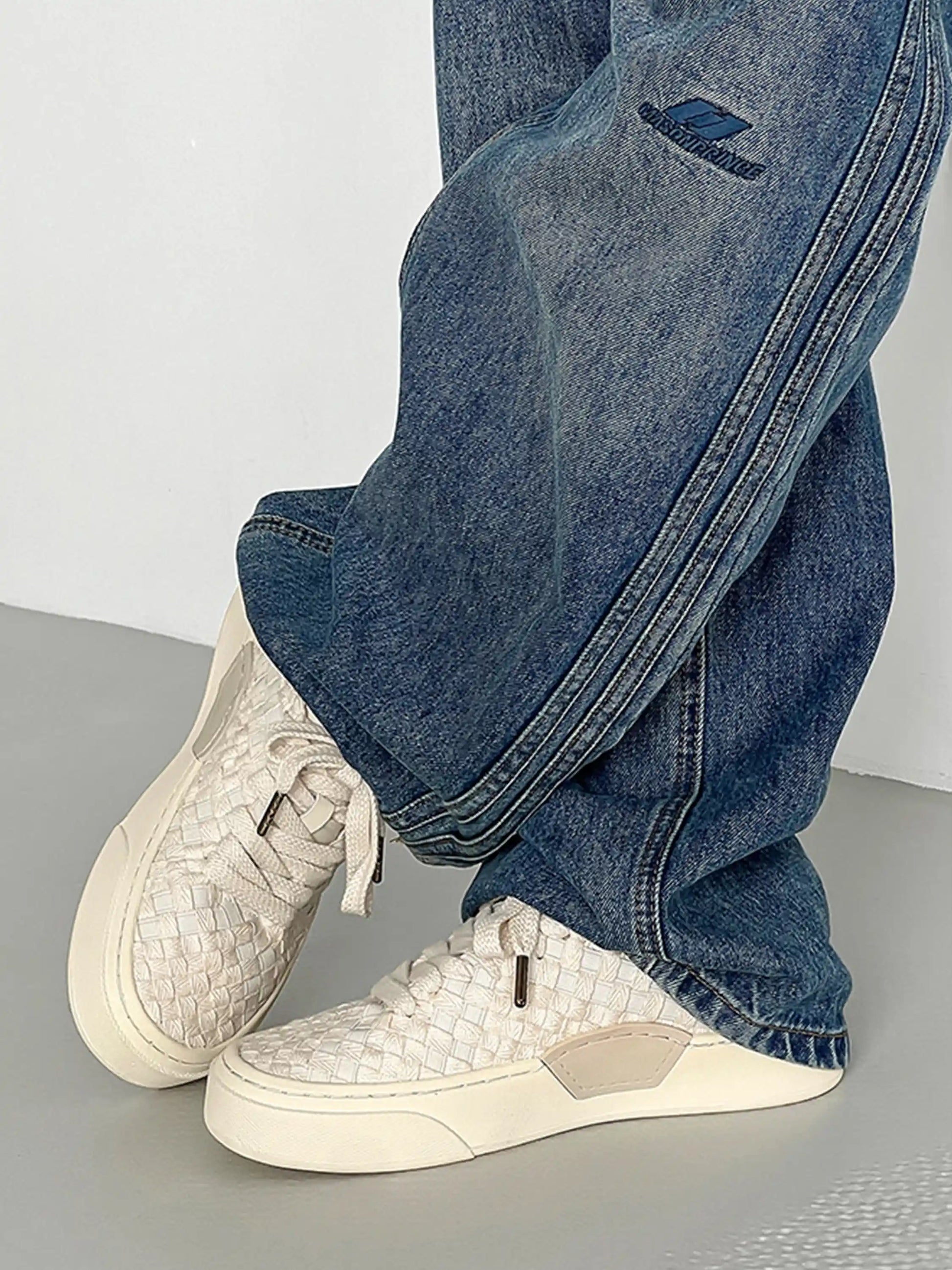 Disguisen Woven Canvas Sneakers