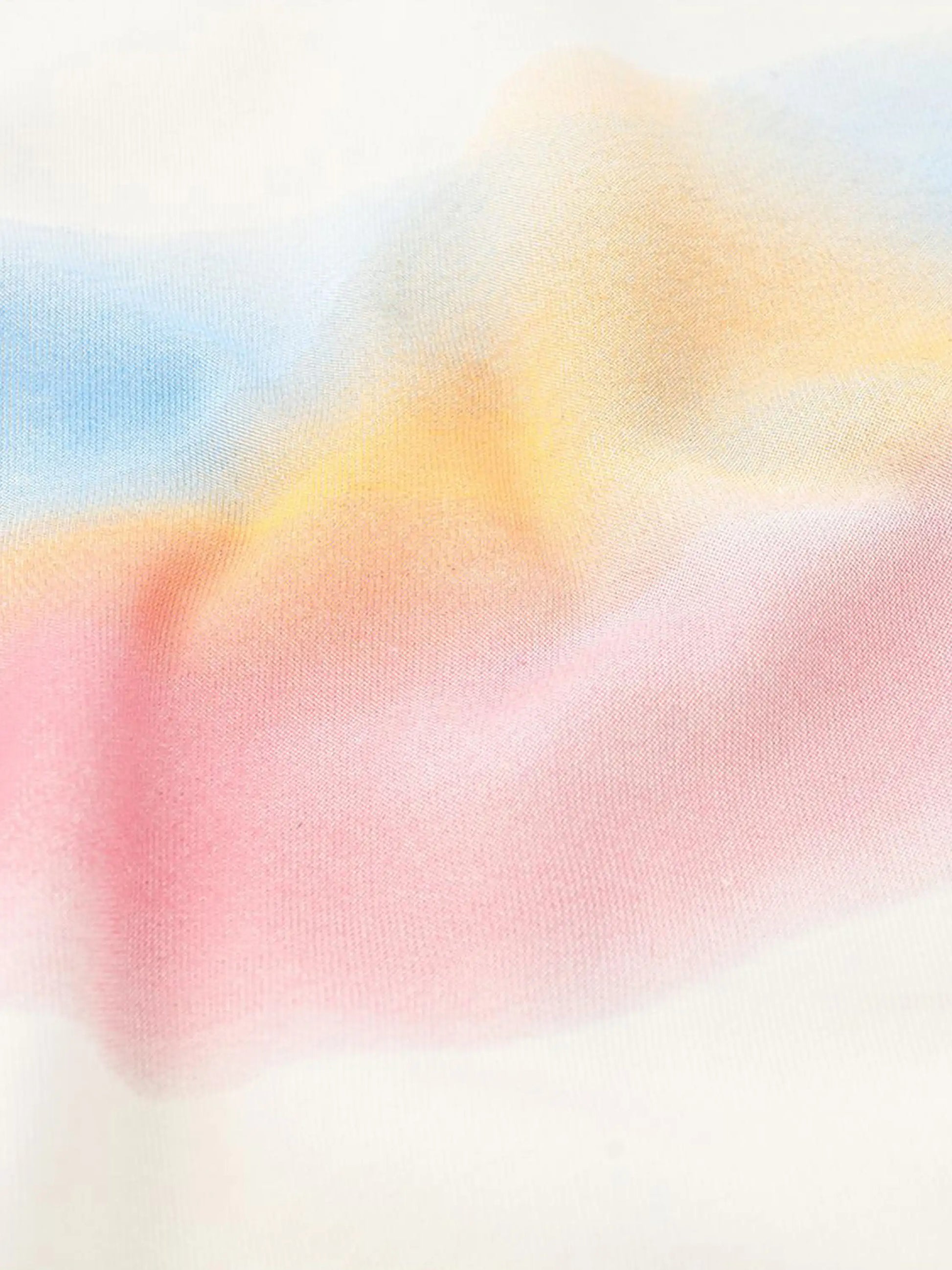 Rainbow Musical Notes Embroidered Hoodie