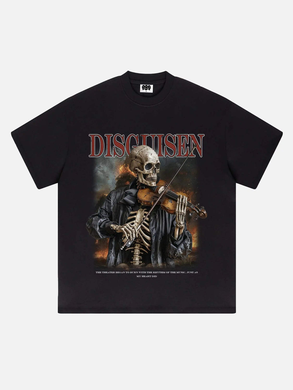 Disguisen Skull Vintage Loose T-Shirt