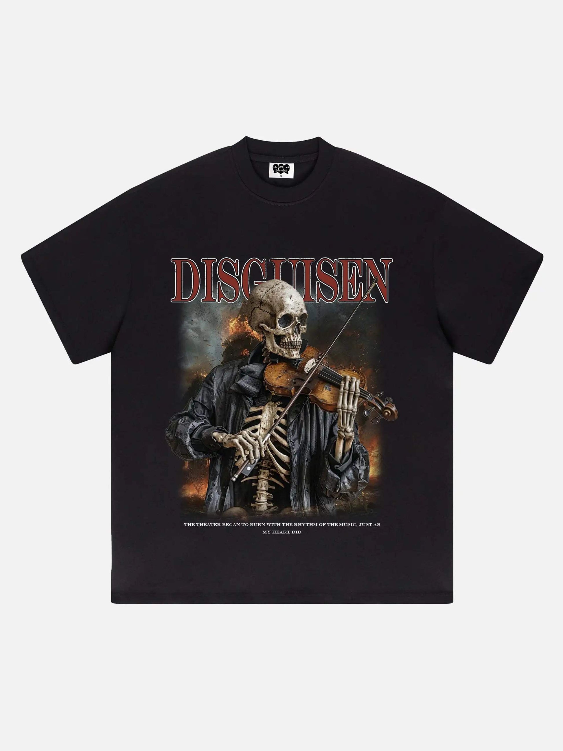 Disguisen Skull Vintage Loose T-Shirt