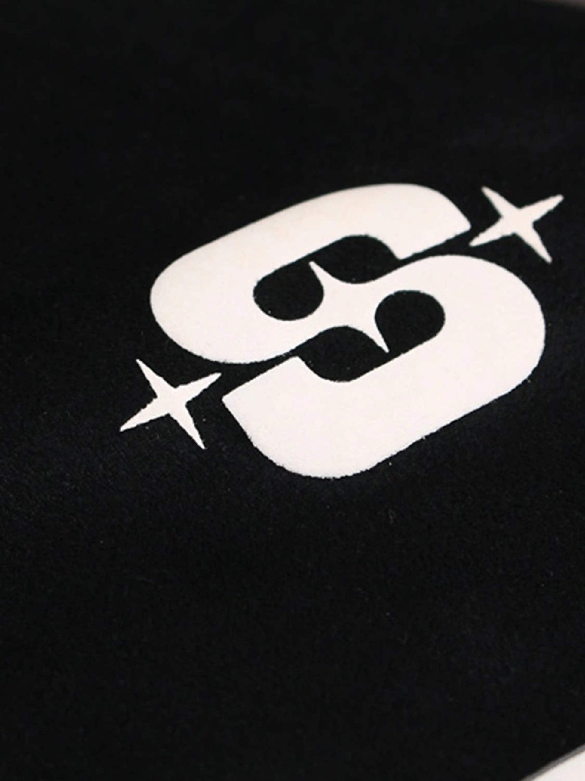 Disguisen Hip-Hop Patchwork Suede Long Sleeves