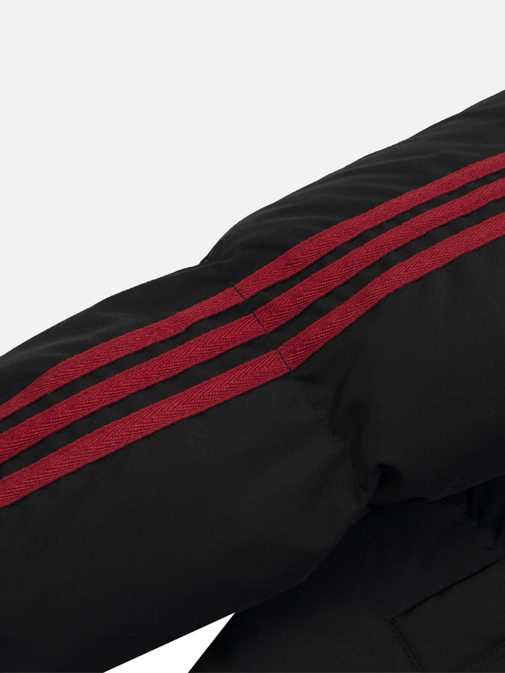 Vintage Sports Striped Stand Collar Coat