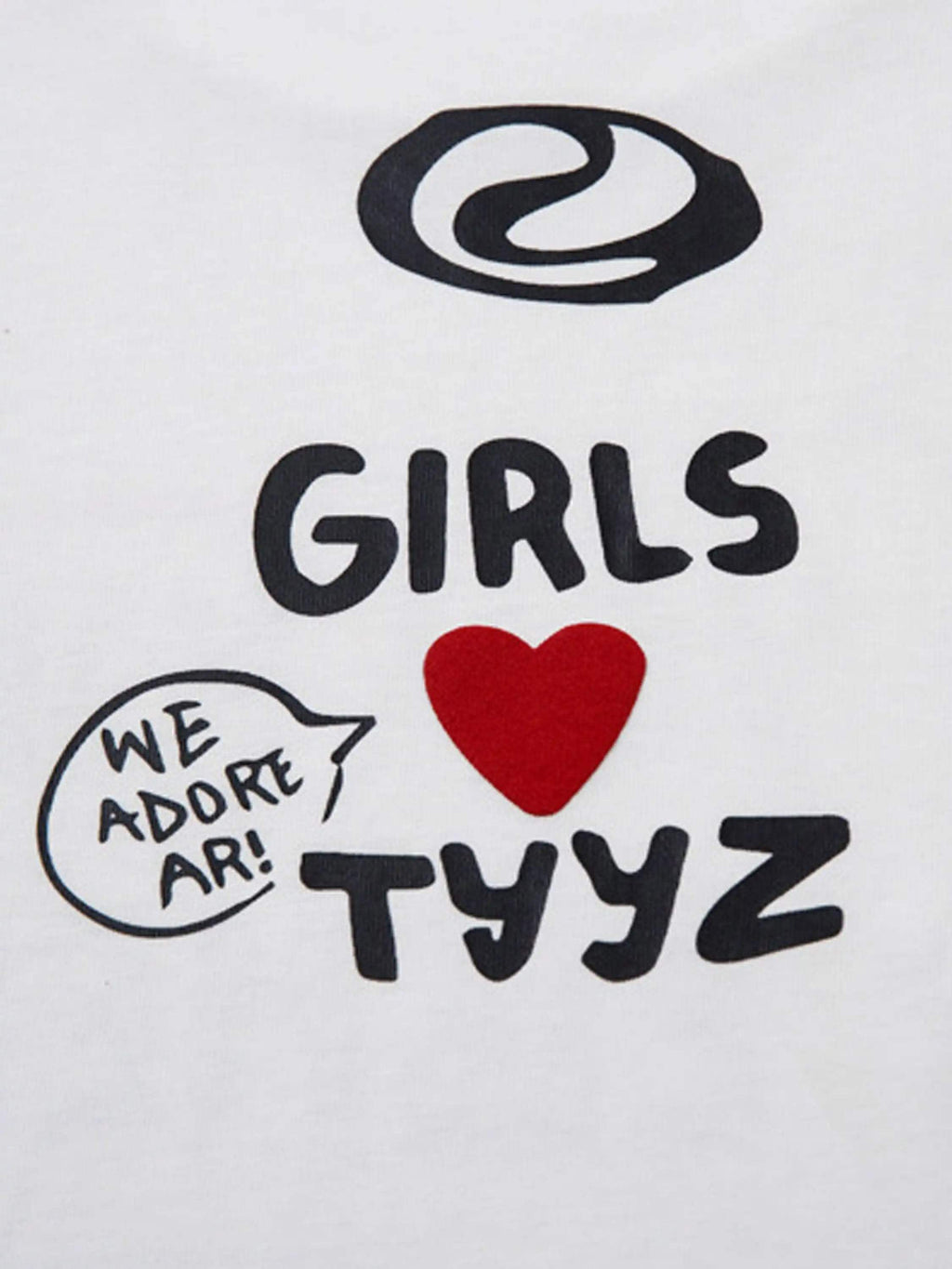 Disguisen Street Fun Letter Graffiti Long Sleeve T-Shirt