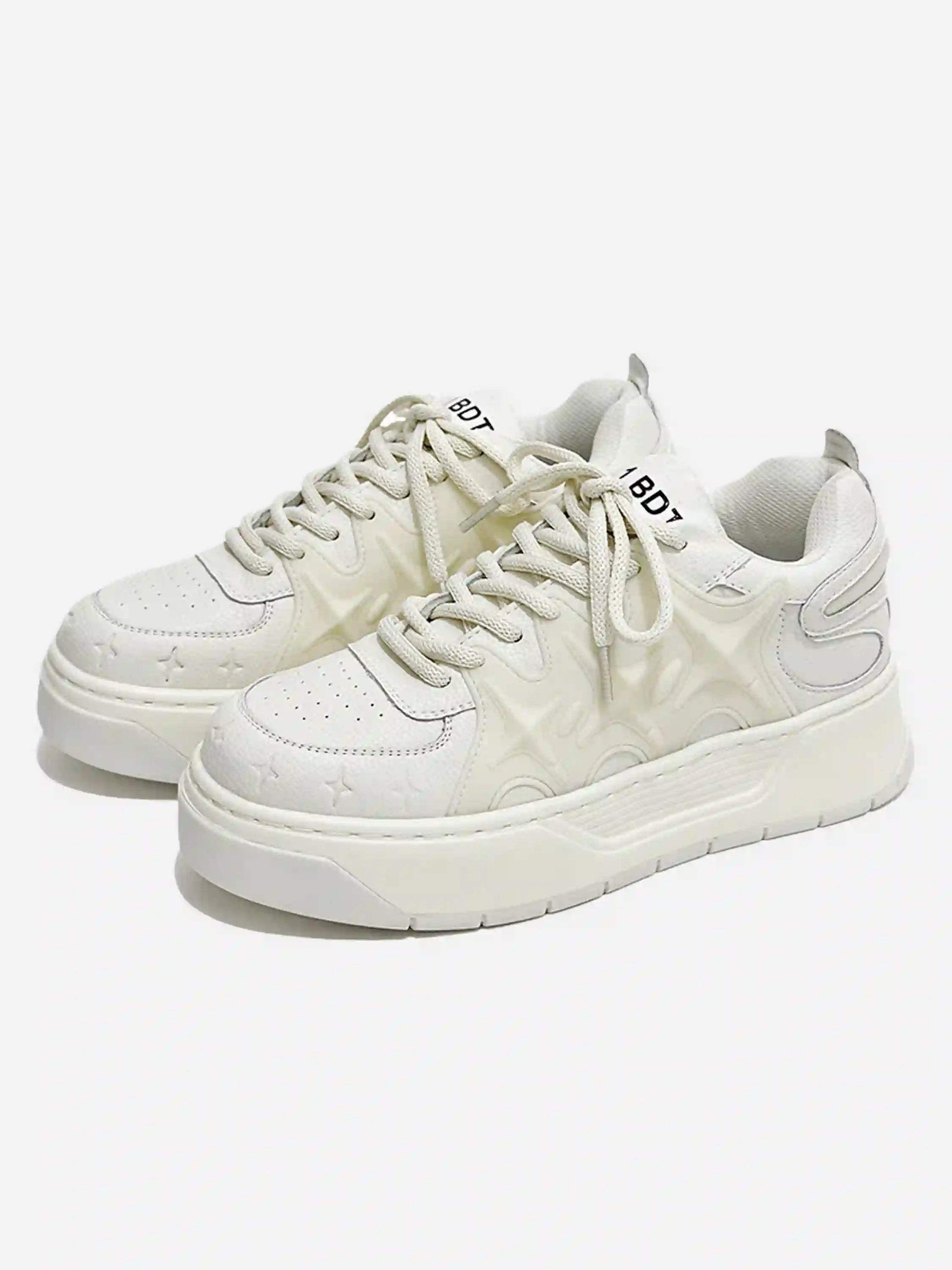 Disguisen Hip-Hop Personality Three Star Skateboard Sneakers