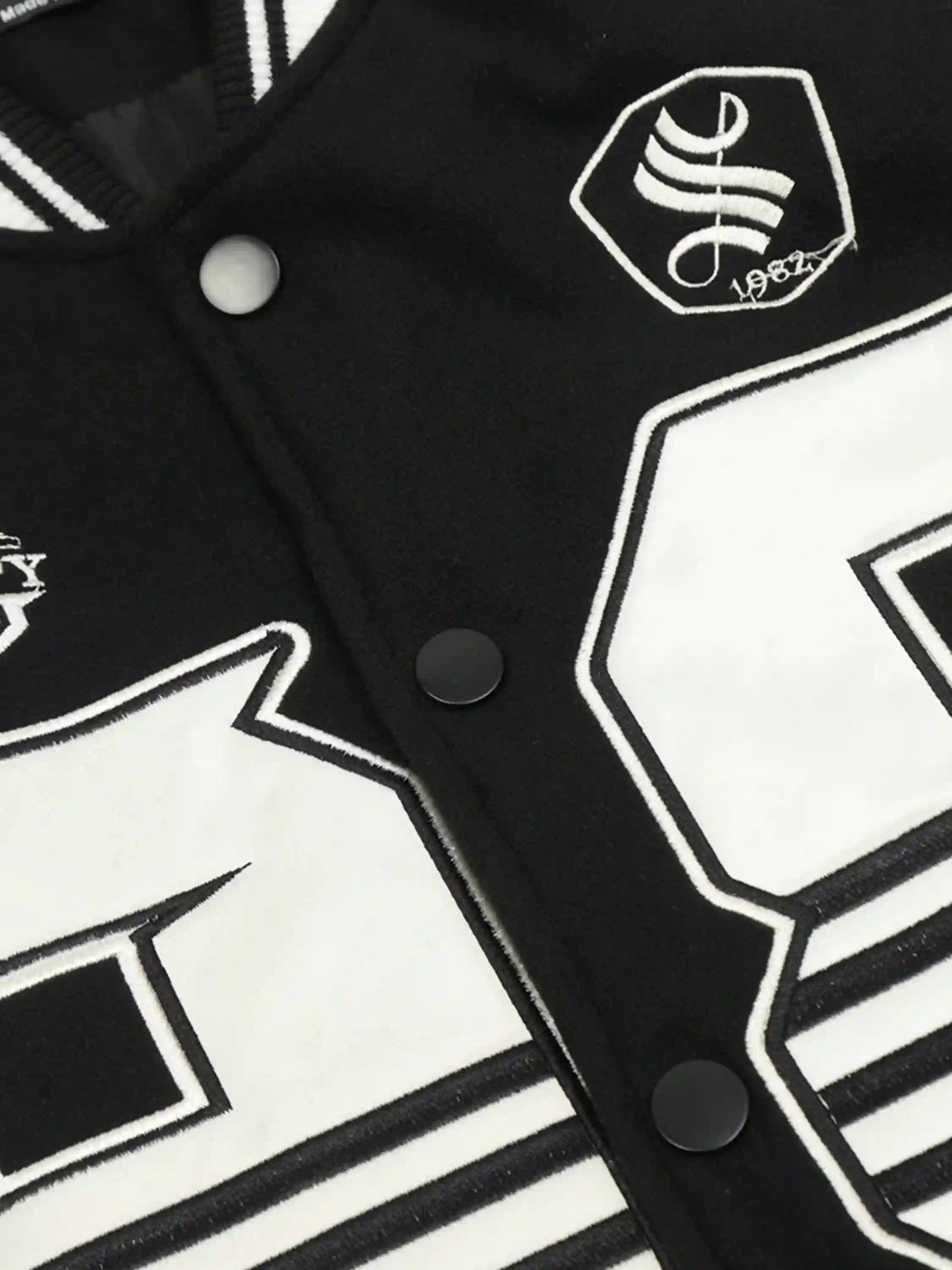 Disguisen Number 98 Embroidered Baseball Jacket