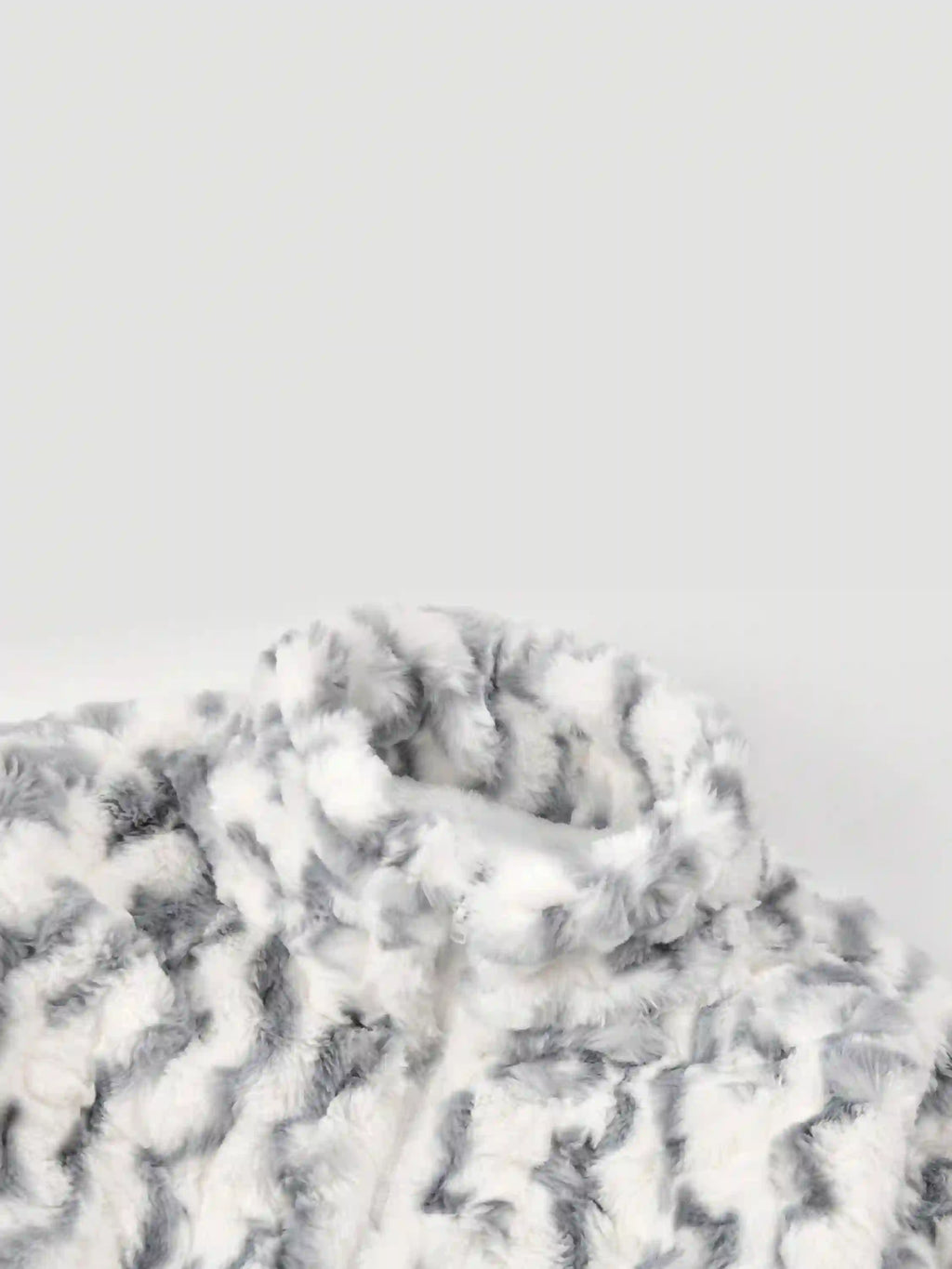 Tie-dye Gradient Stand Collar Coat