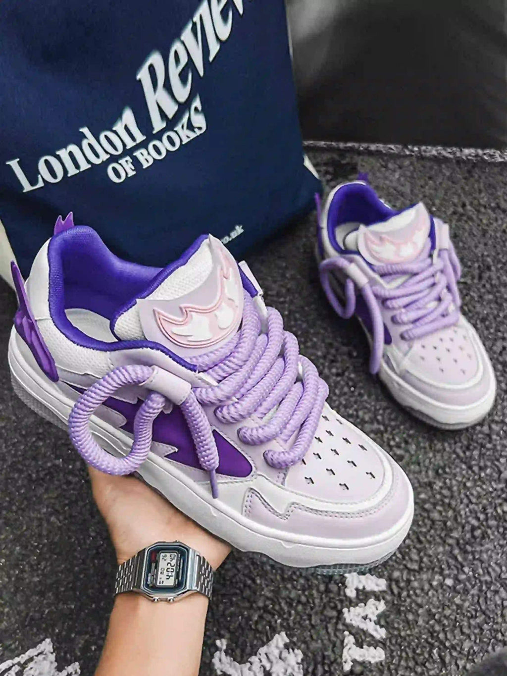 Disguisen Niche Retro Couple Board Shoes