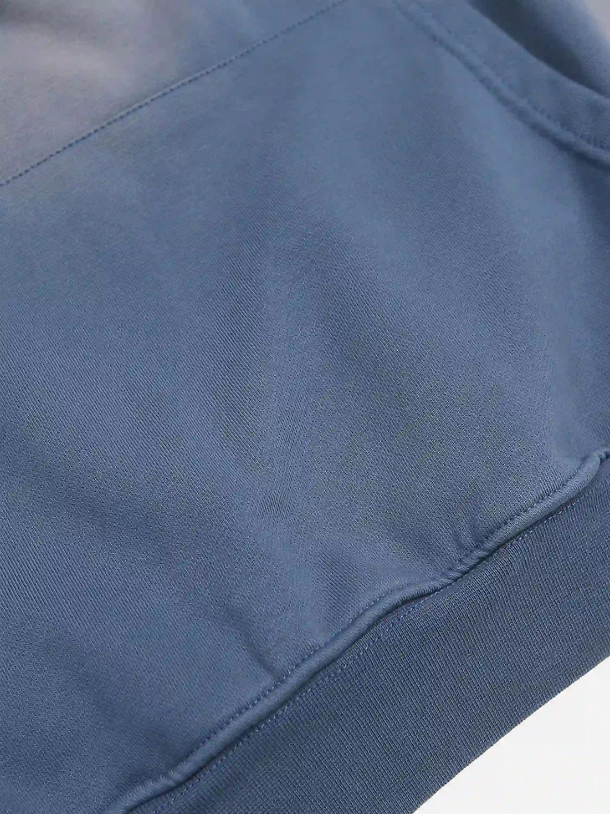 Cross Lettering Embroidery Washed Hoodie