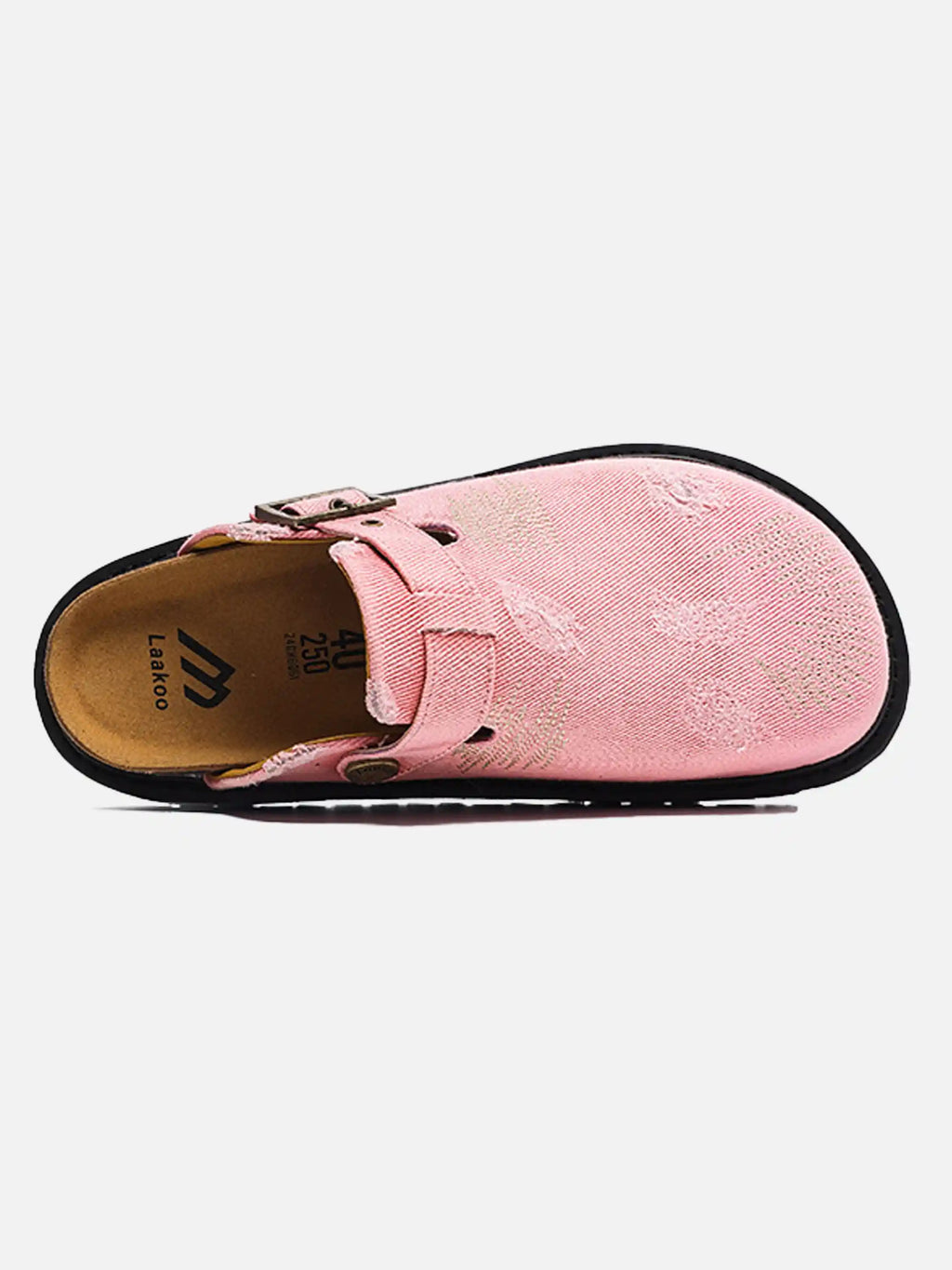 Disguisen Vintage Flat Denim Half Slippers
