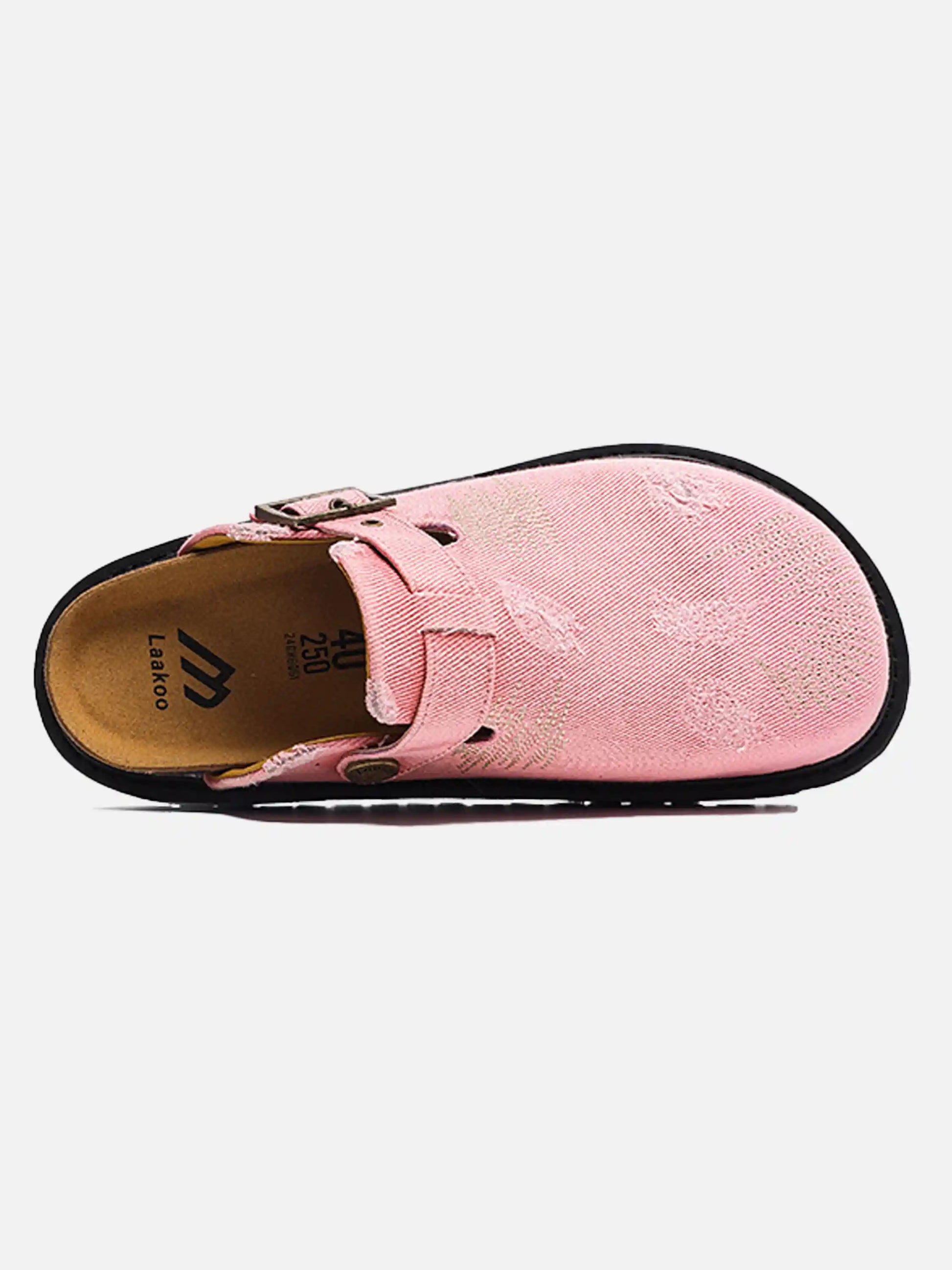 Disguisen Vintage Flat Denim Half Slippers