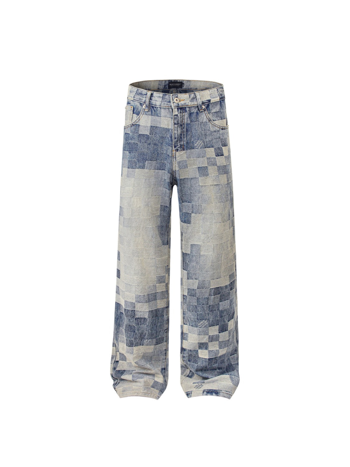 Mosaic Straight-leg Jeans