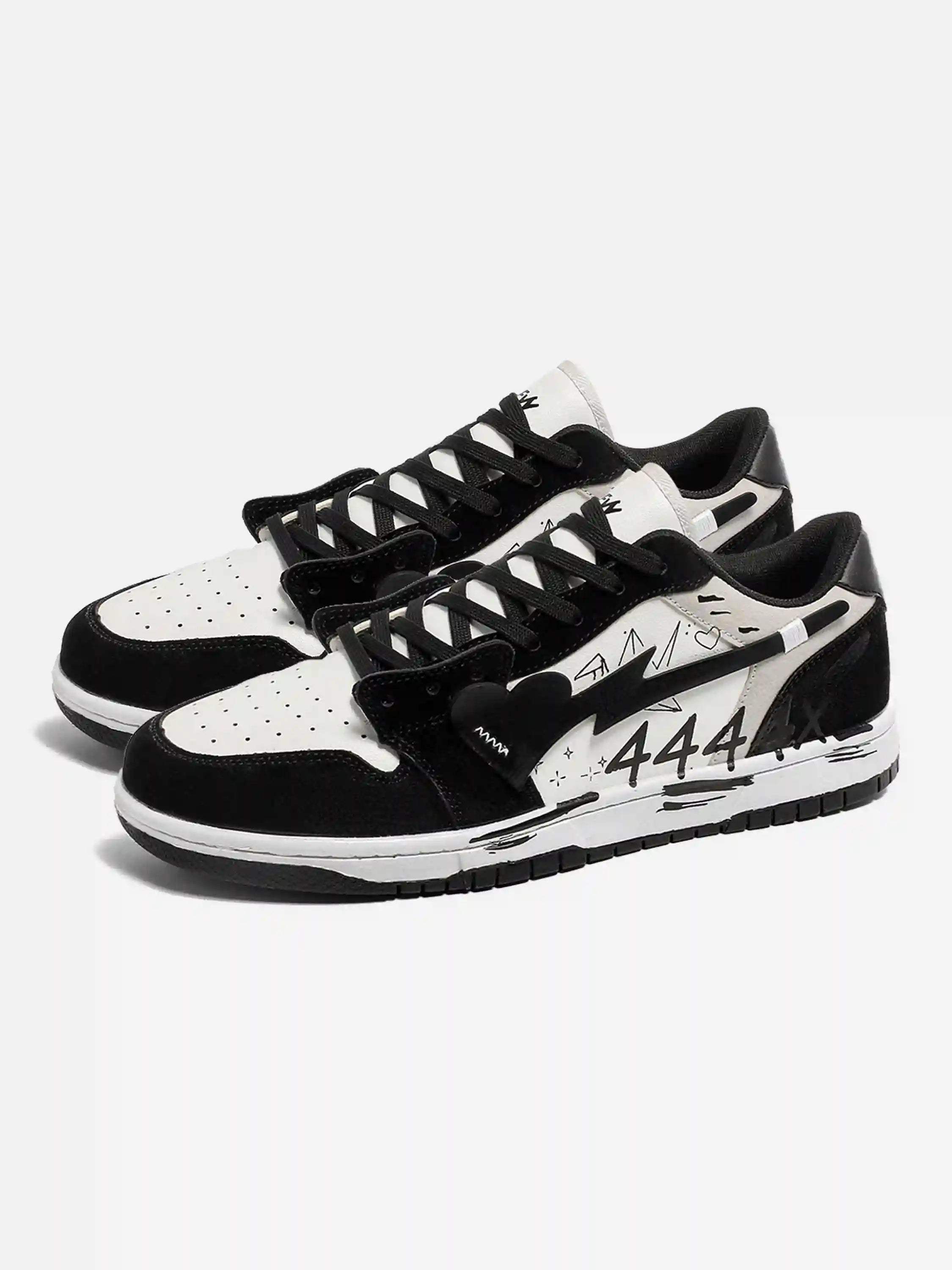 Disguisen Hip-Hop Street Graffiti Skateboard Shoes