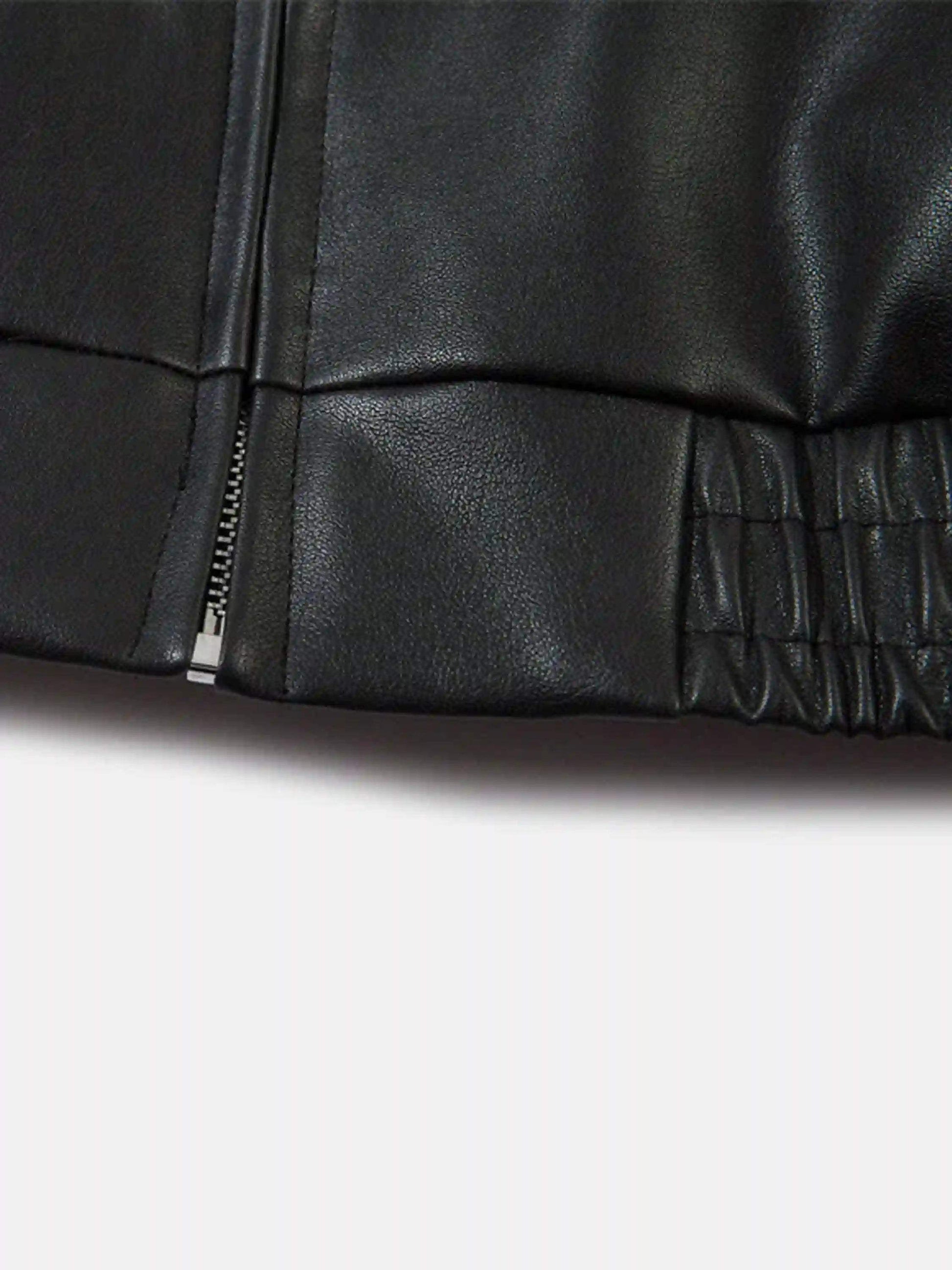 Disguisen Gothic Alphabet Patch Racing Collar Jacket