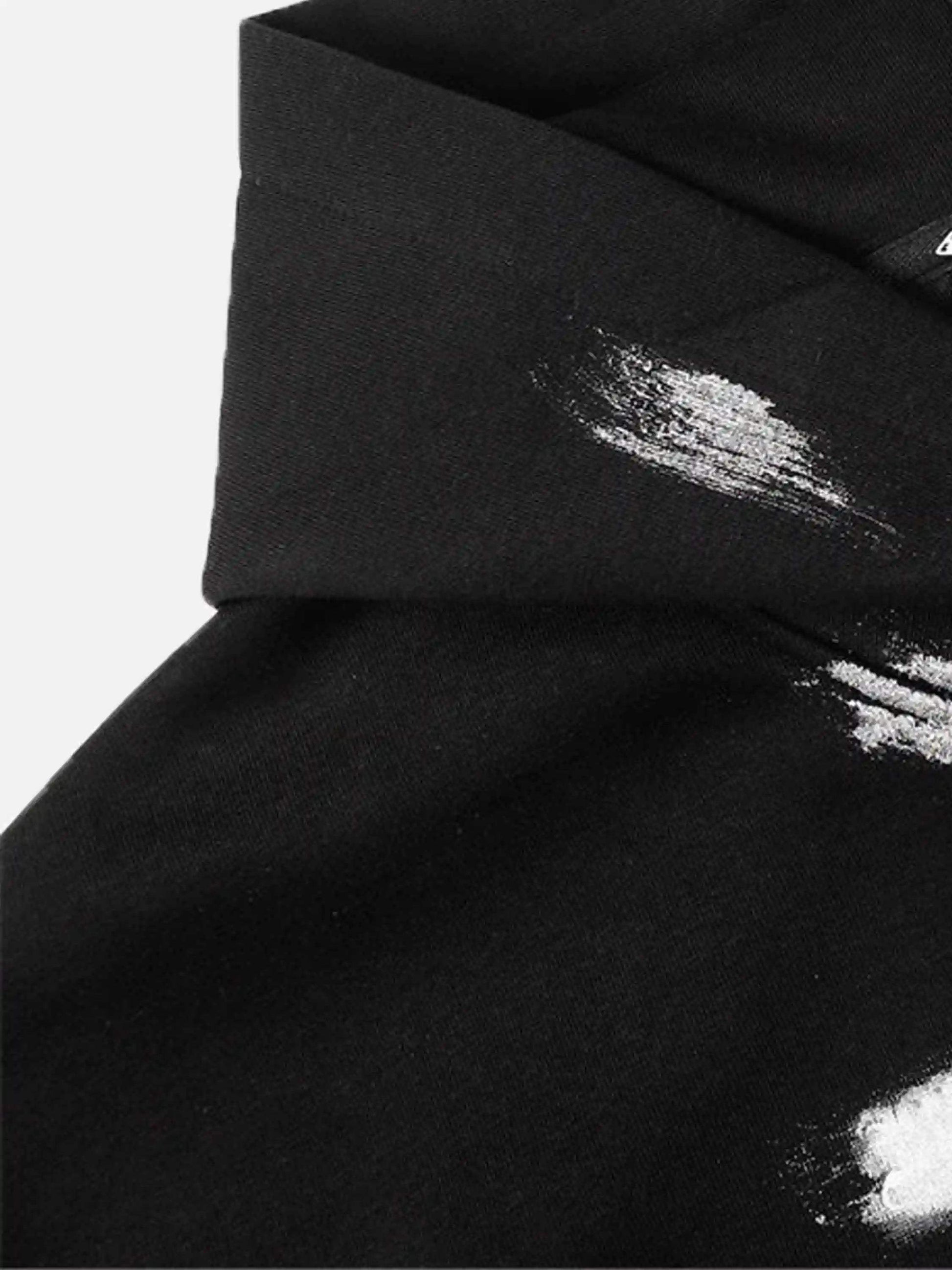 Disguisen High Street Heart Graffiti Print Hoodie