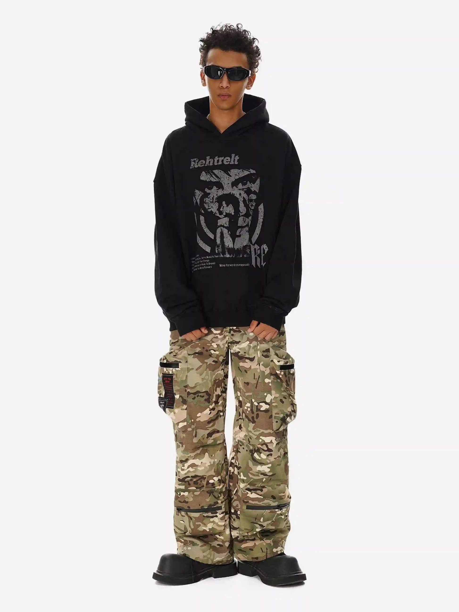 Disguisen American High Street Vintage Hoodies