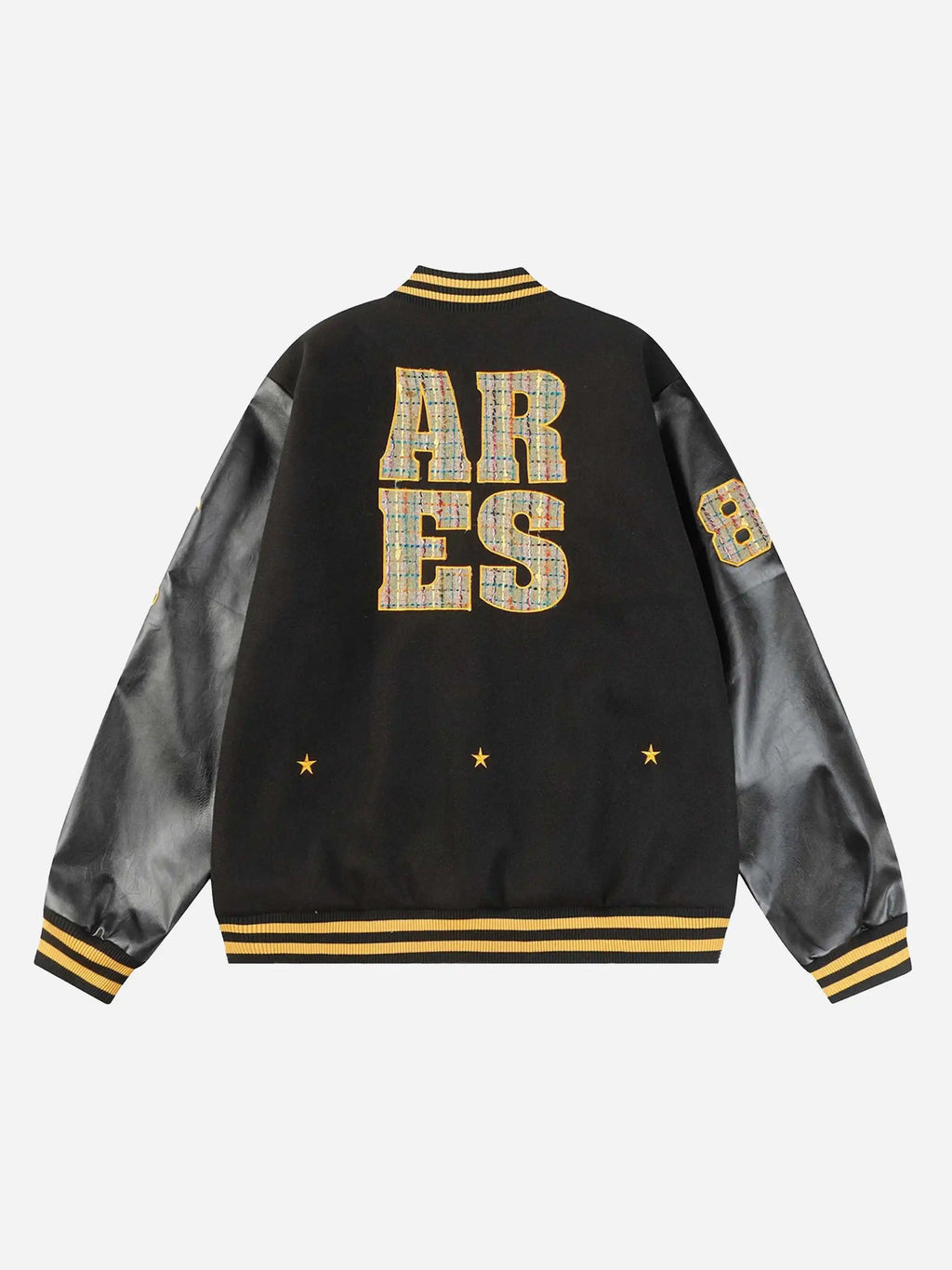 Disguisen American Retro Applique Baseball Jacket
