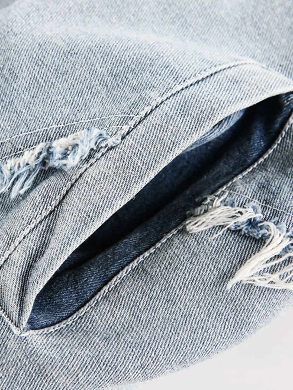 Vintage Patchwork Denim Coat