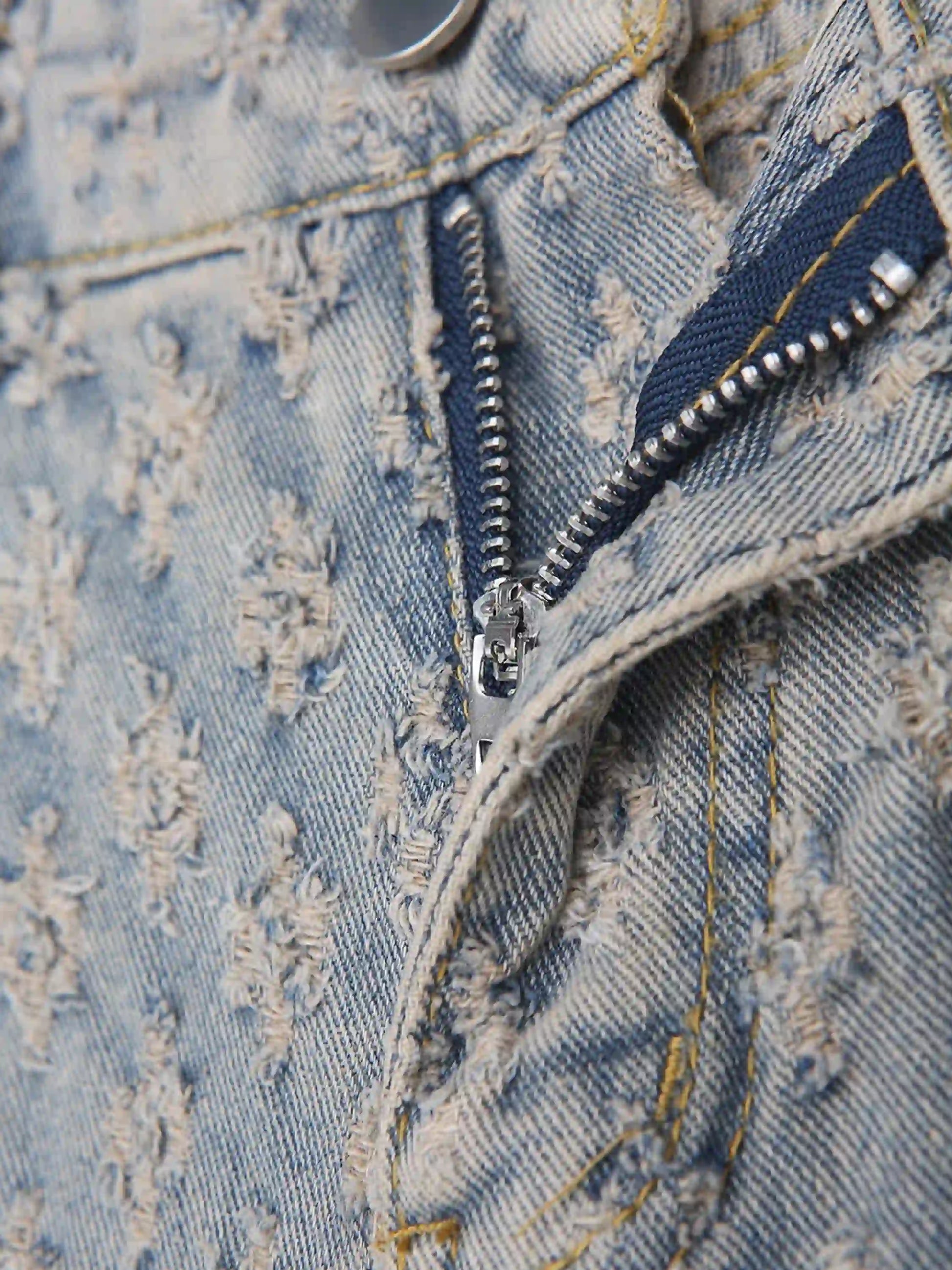Disguisen American Retro Floral Personalized Jeans