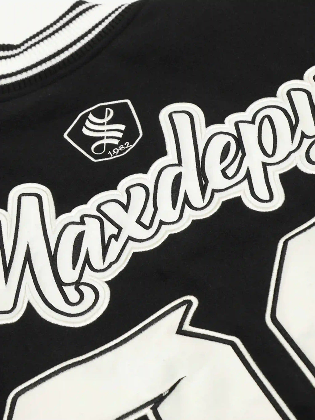 Disguisen Number 98 Embroidered Baseball Jacket