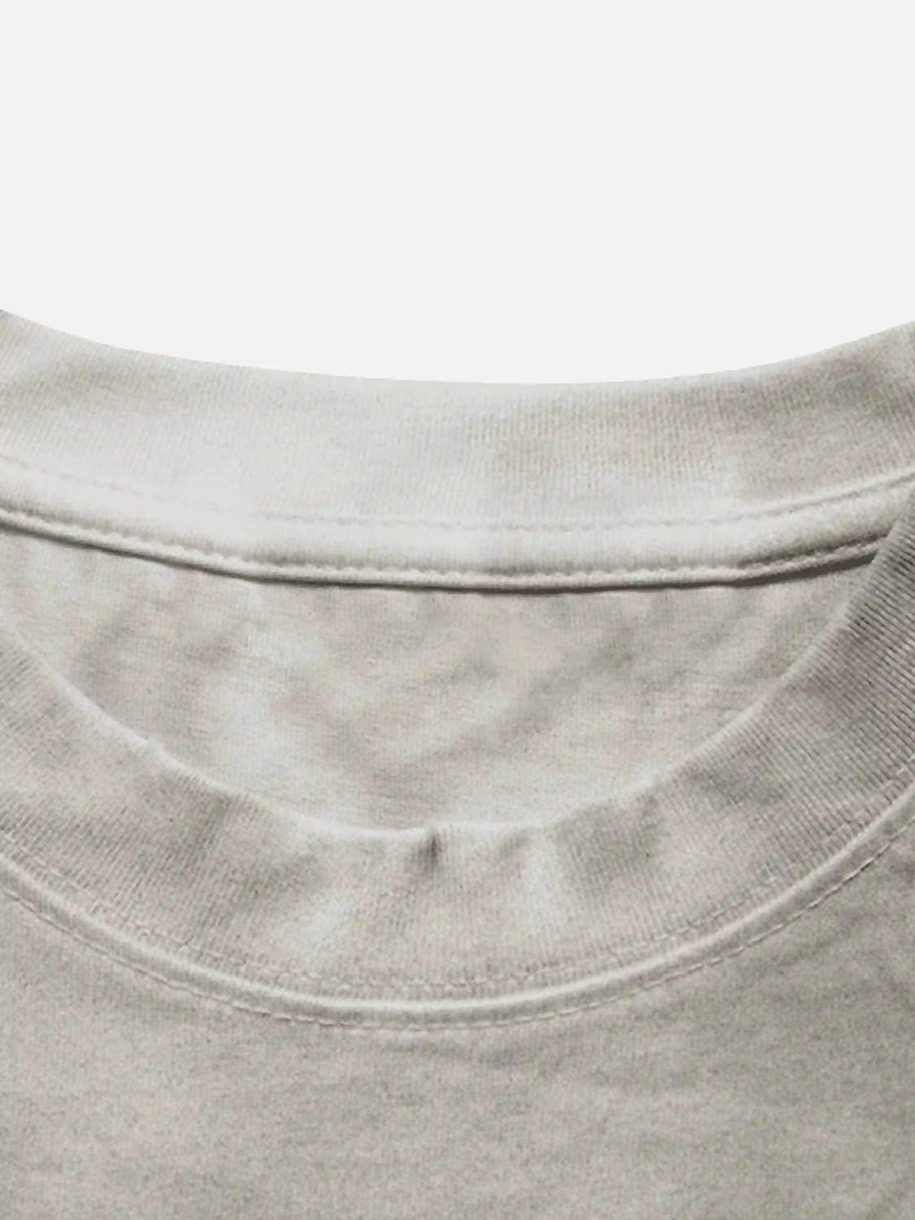 Disguisen Mud-dyed Dirty Spray Cross Print Street Rap T-Shirt