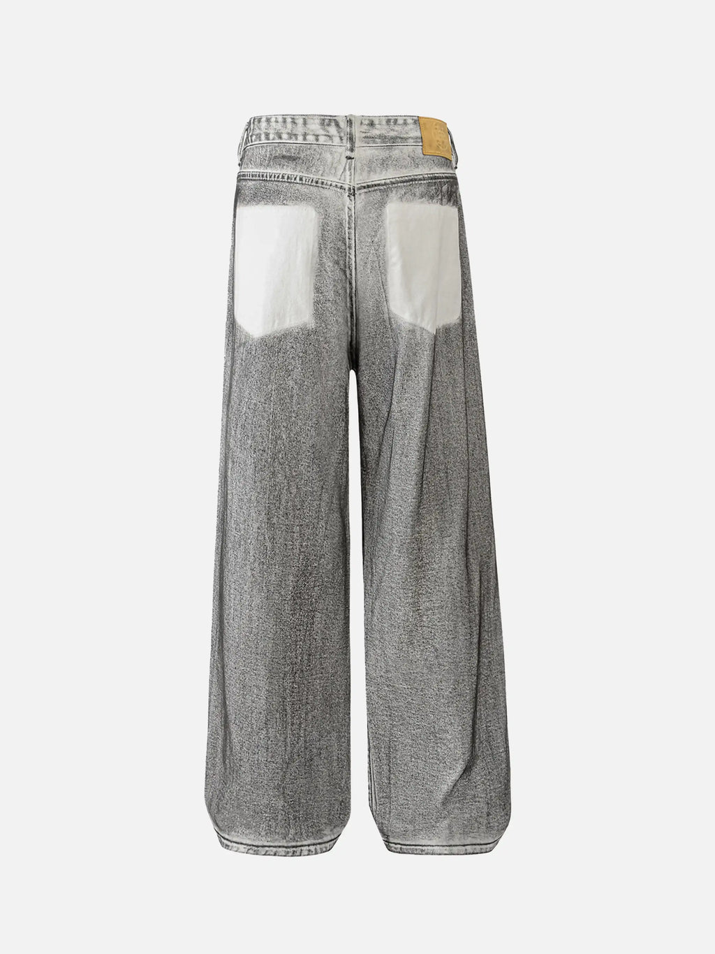 Washed Distressed Multi-pocket Ripped Jeans