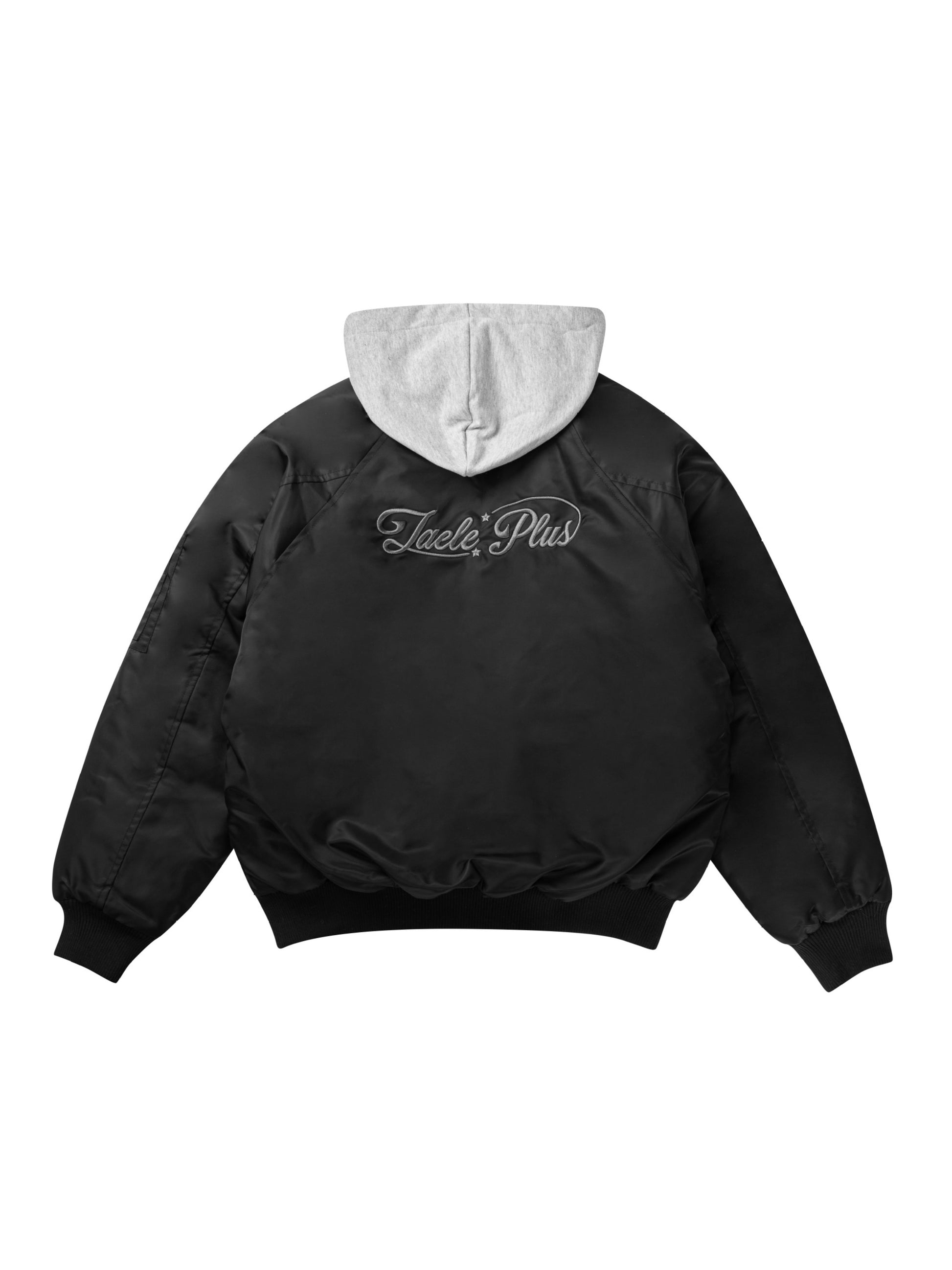 Embroidery Letter Fake Two-Piece Set Coat