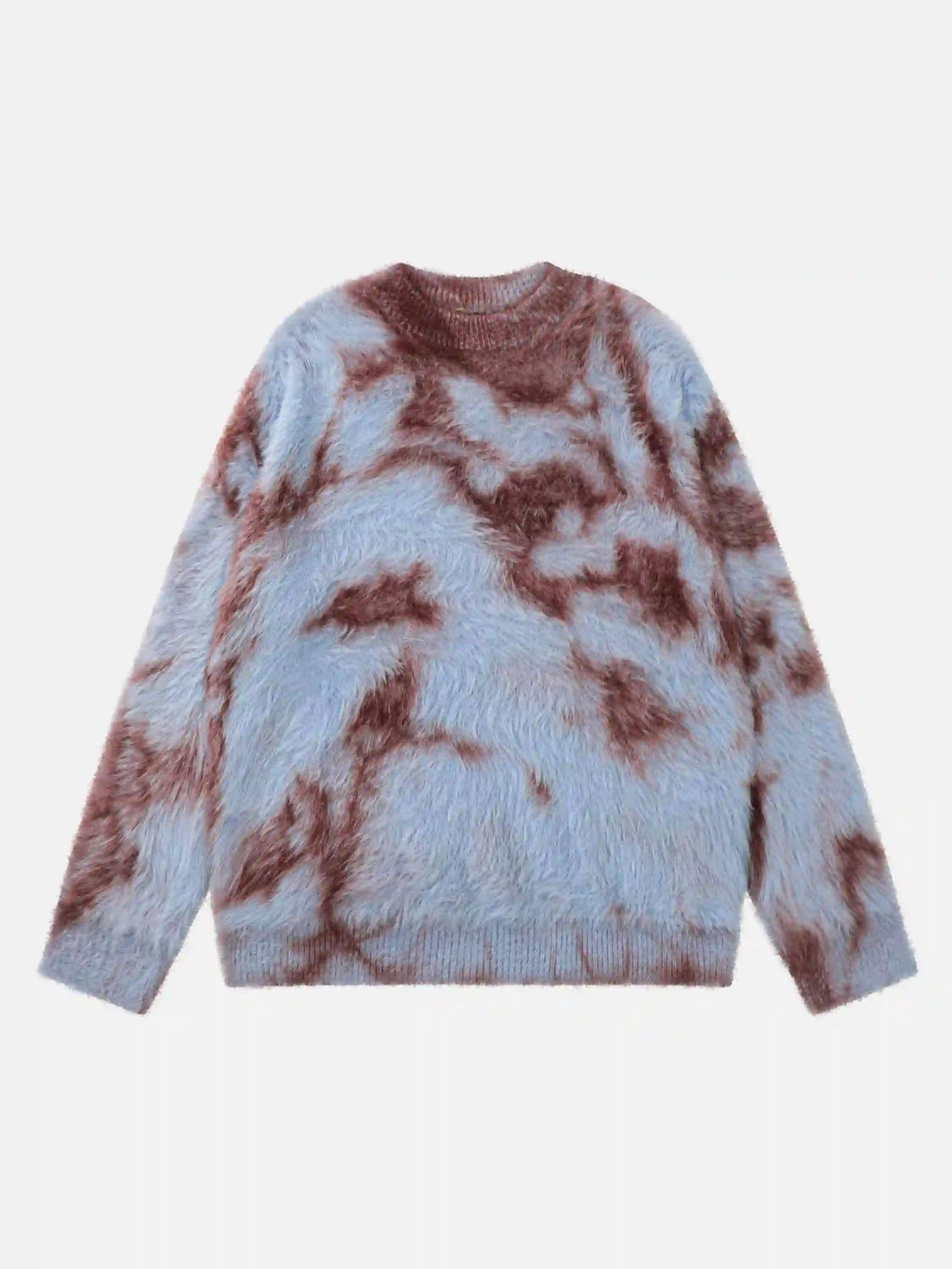 Disguisen Mohair Tie-dye Design Sweater