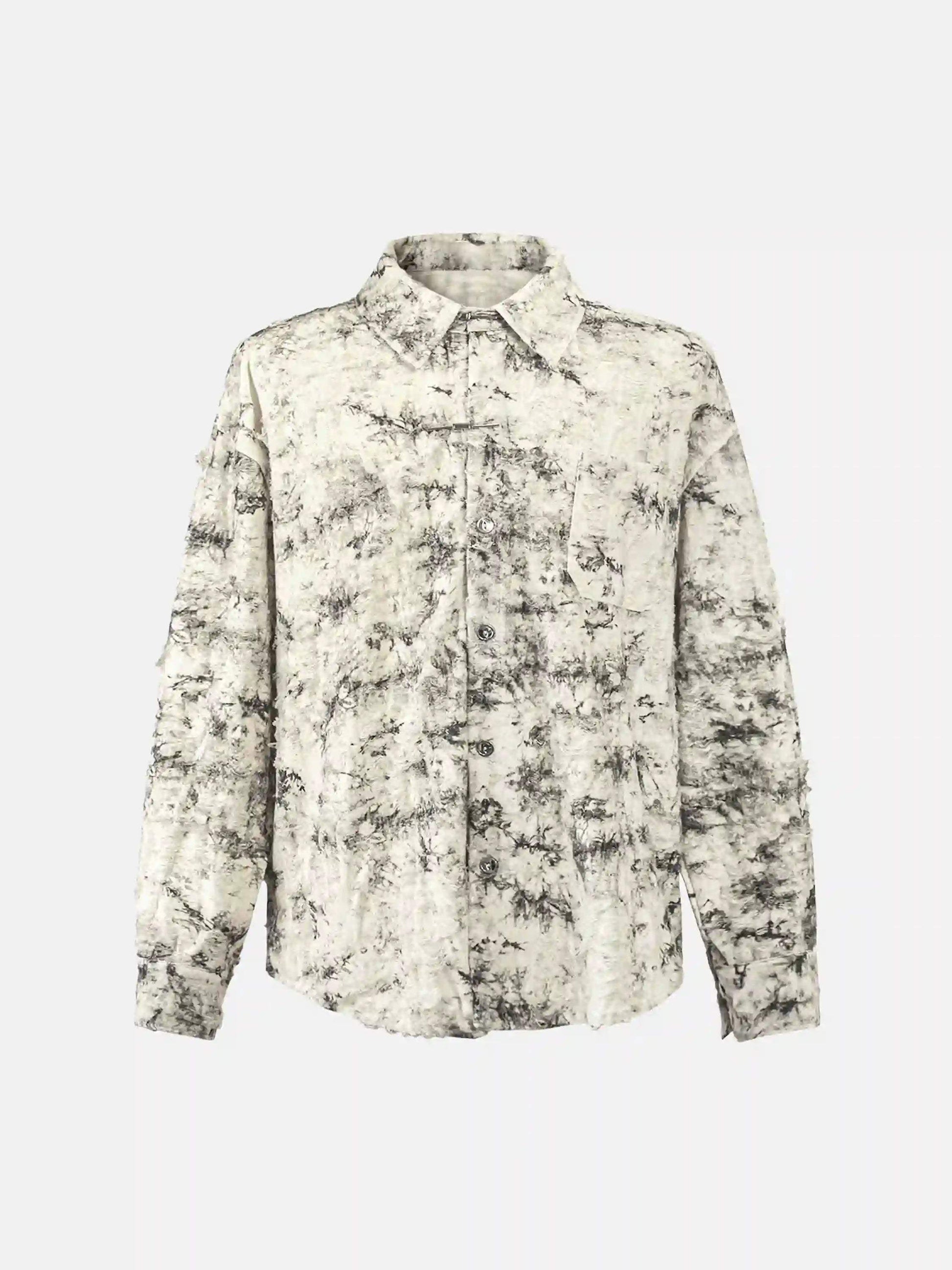 Disguisen American Style Dark Style Long Sleeve Shirt