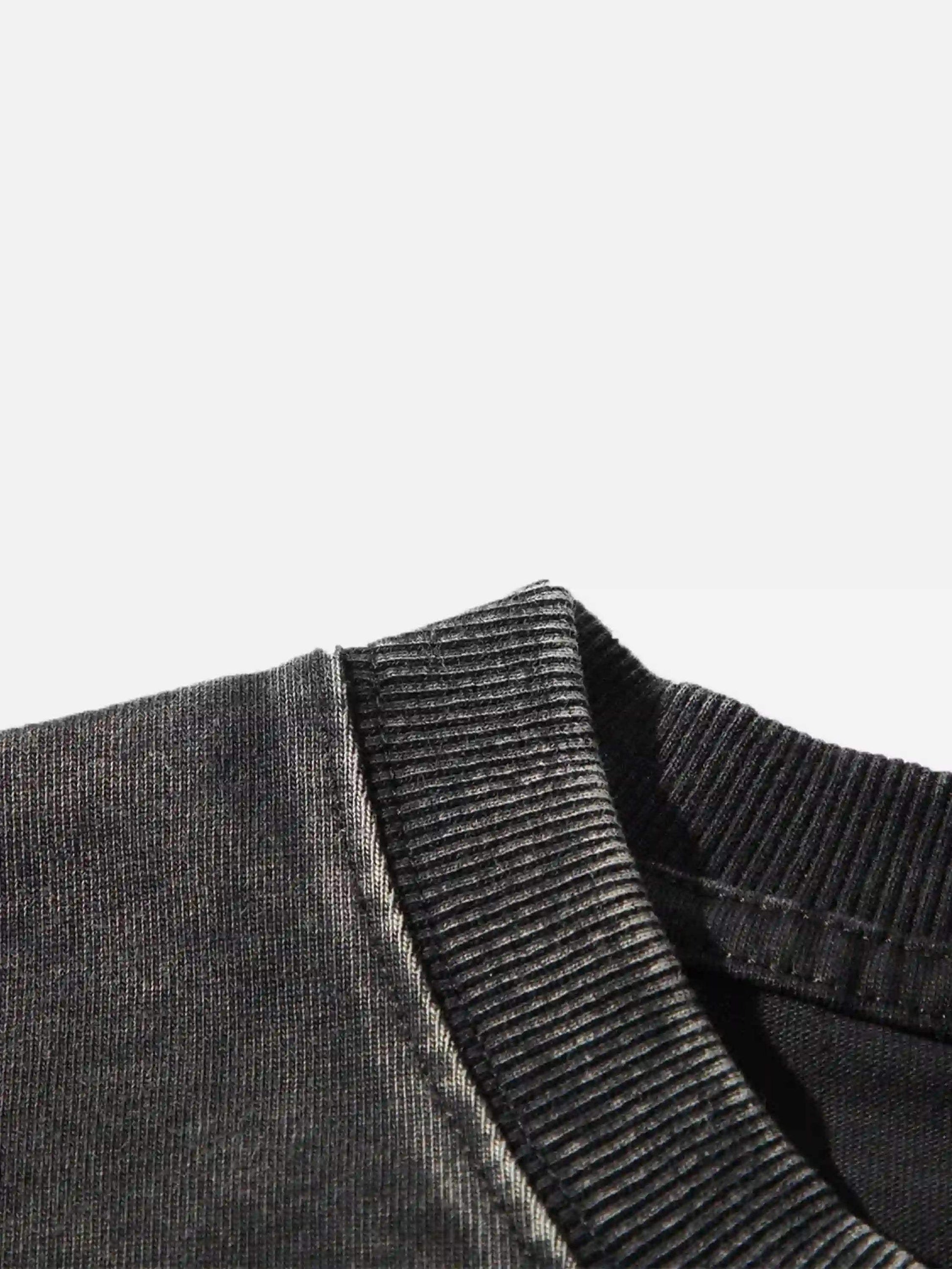 Disguisen Street Vintage Hip-Hop Washed T-Shirt