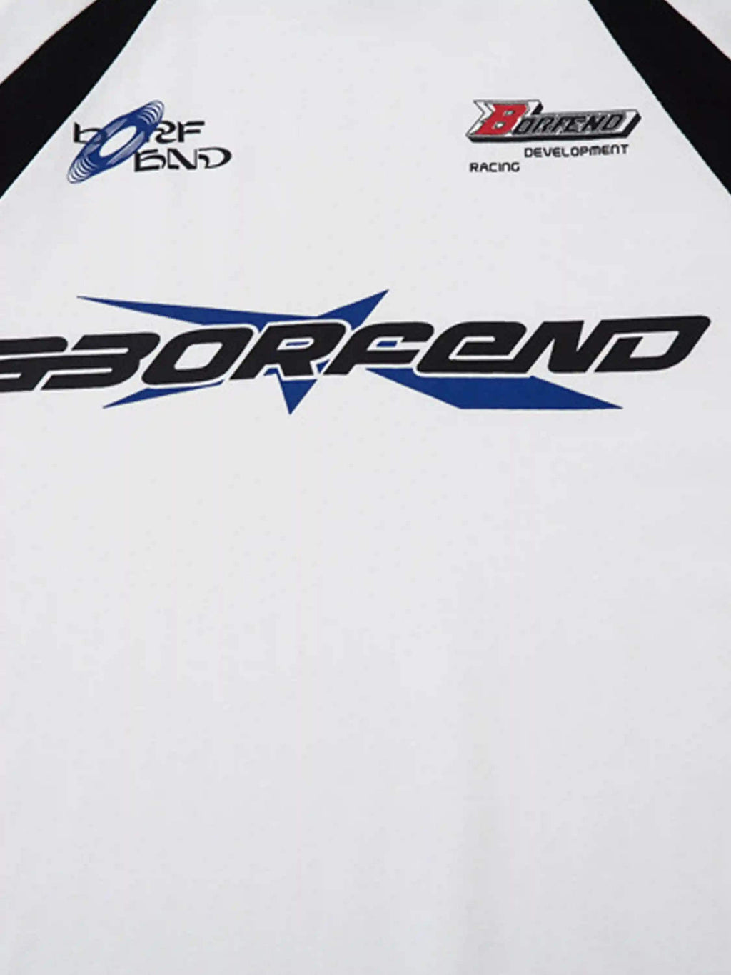 Disguisen Bockore Hip-Hop Lapel Long-Sleeved T-Shirt