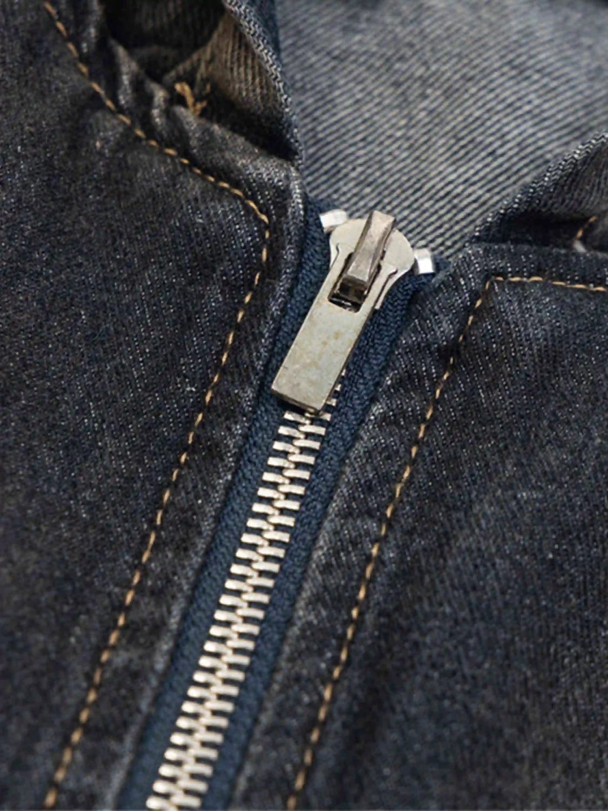 Disguisen Yellow Mud Dyeing Washed Hooded Denim Jacket