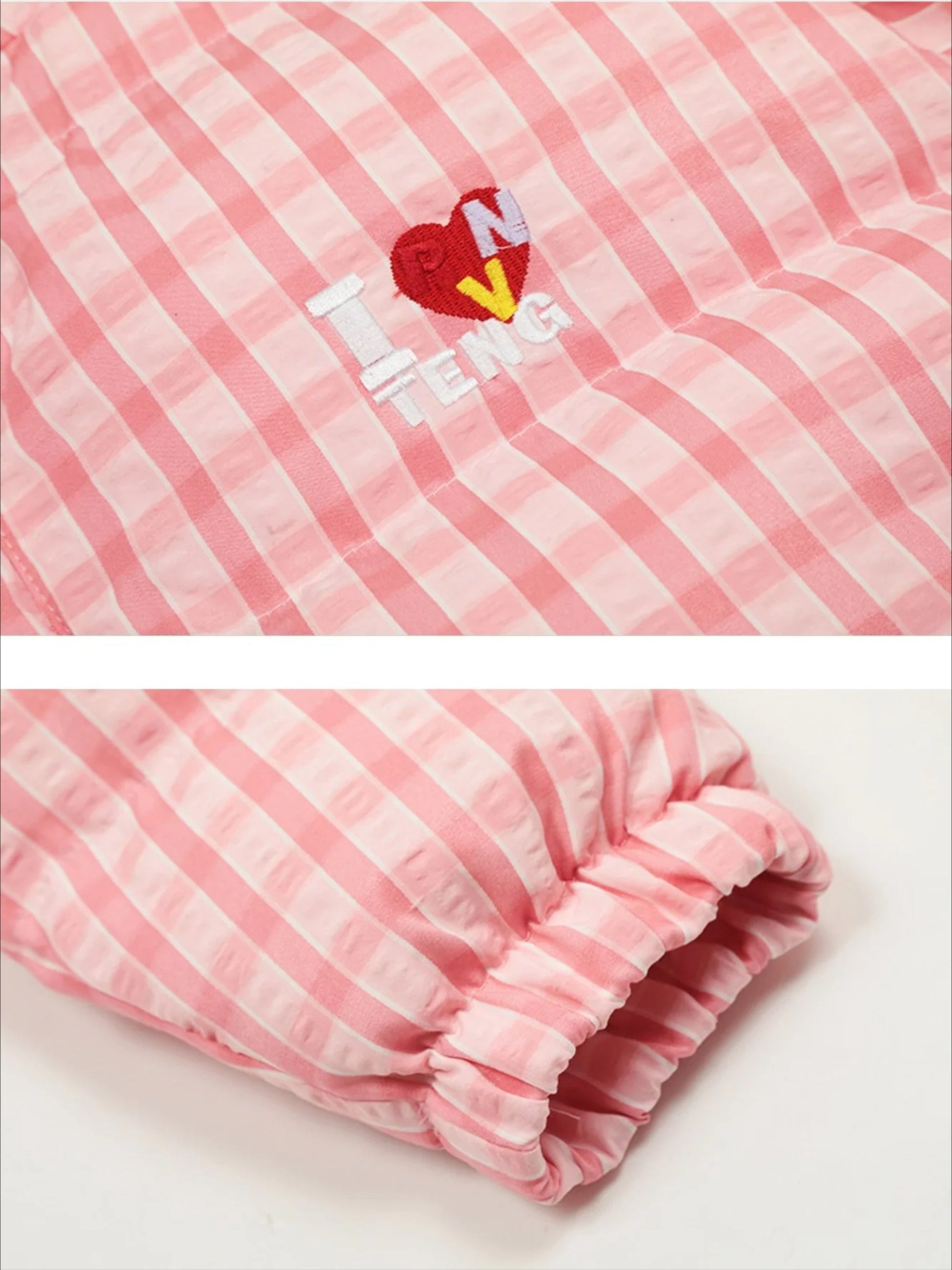 Vinatge Stand-up Collar Plaid Coats